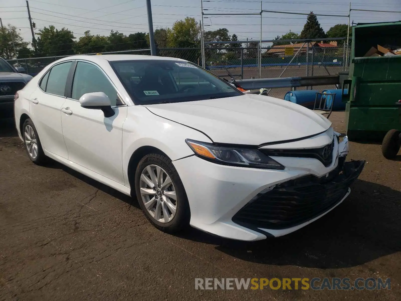 1 Photograph of a damaged car 4T1B11HK4KU269689 TOYOTA CAMRY 2019