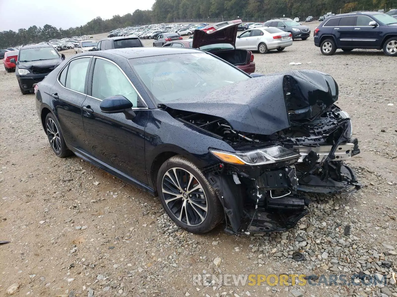 1 Photograph of a damaged car 4T1B11HK4KU279185 TOYOTA CAMRY 2019