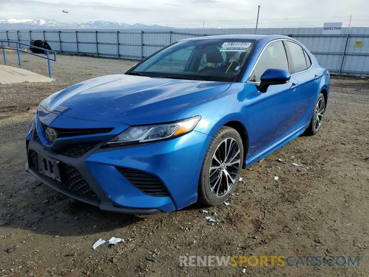 2 Photograph of a damaged car 4T1B11HK4KU282104 TOYOTA CAMRY 2019