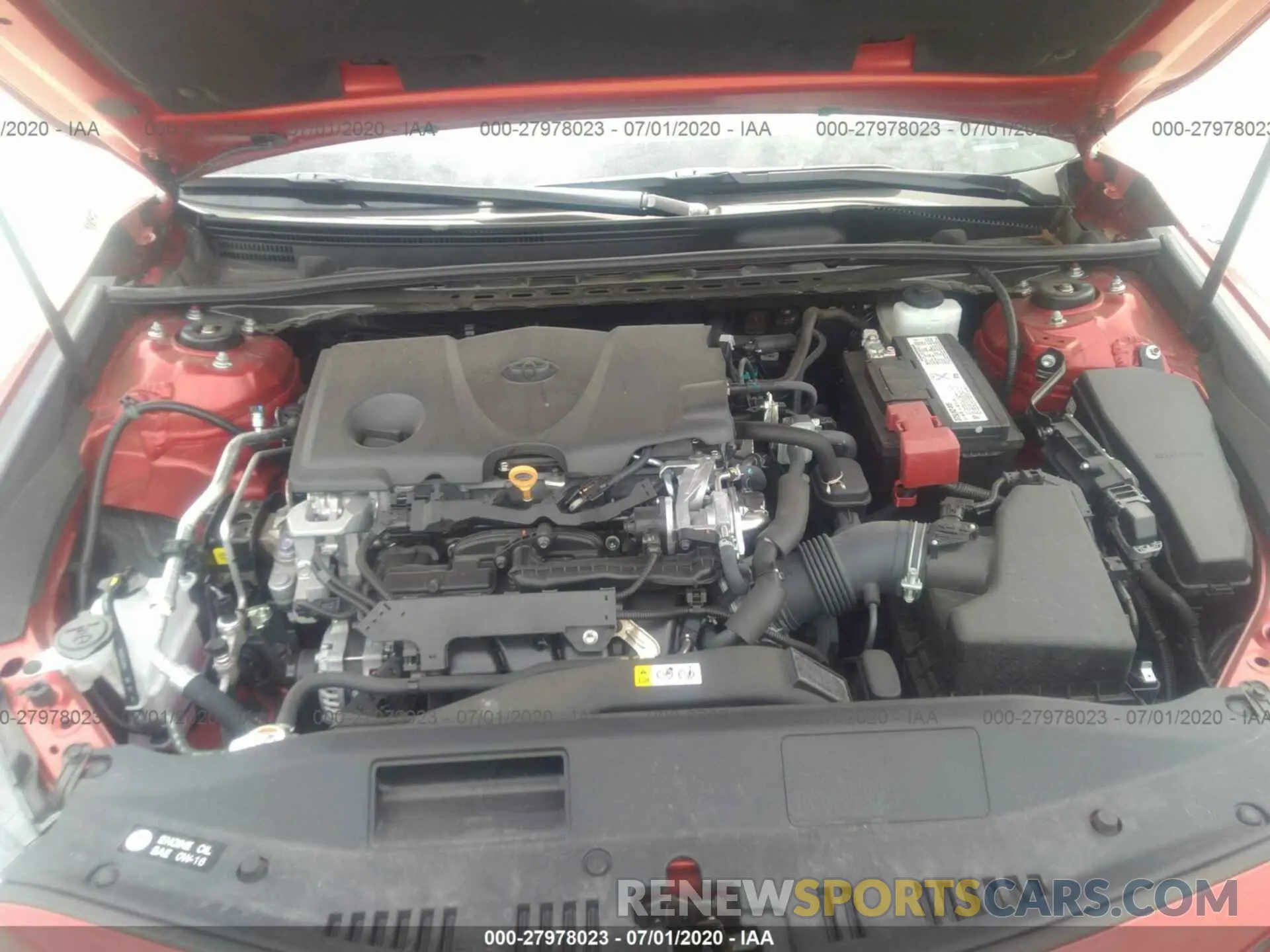 10 Photograph of a damaged car 4T1B11HK4KU284662 TOYOTA CAMRY 2019