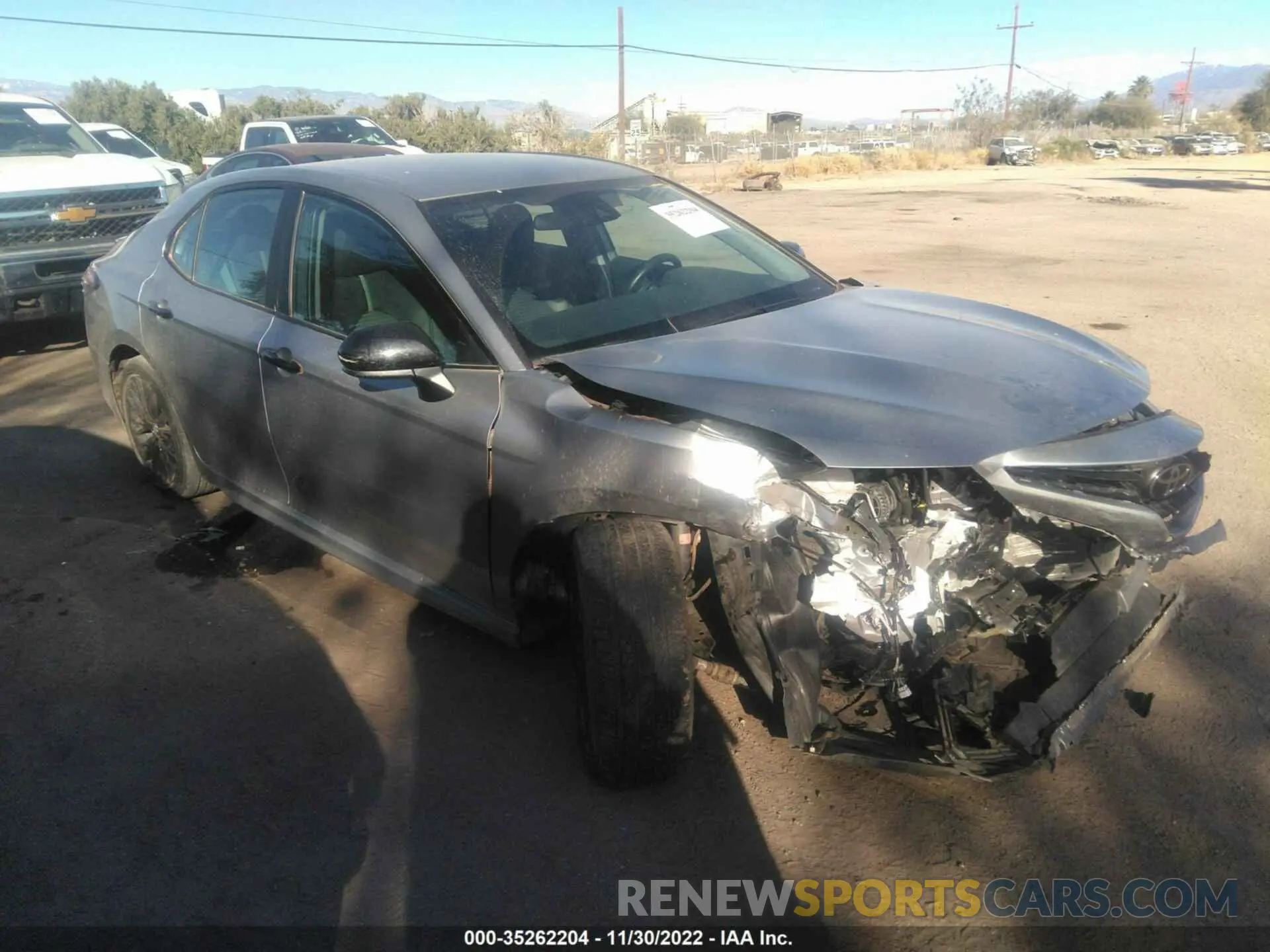 1 Фотография поврежденного автомобиля 4T1B11HK4KU287500 TOYOTA CAMRY 2019