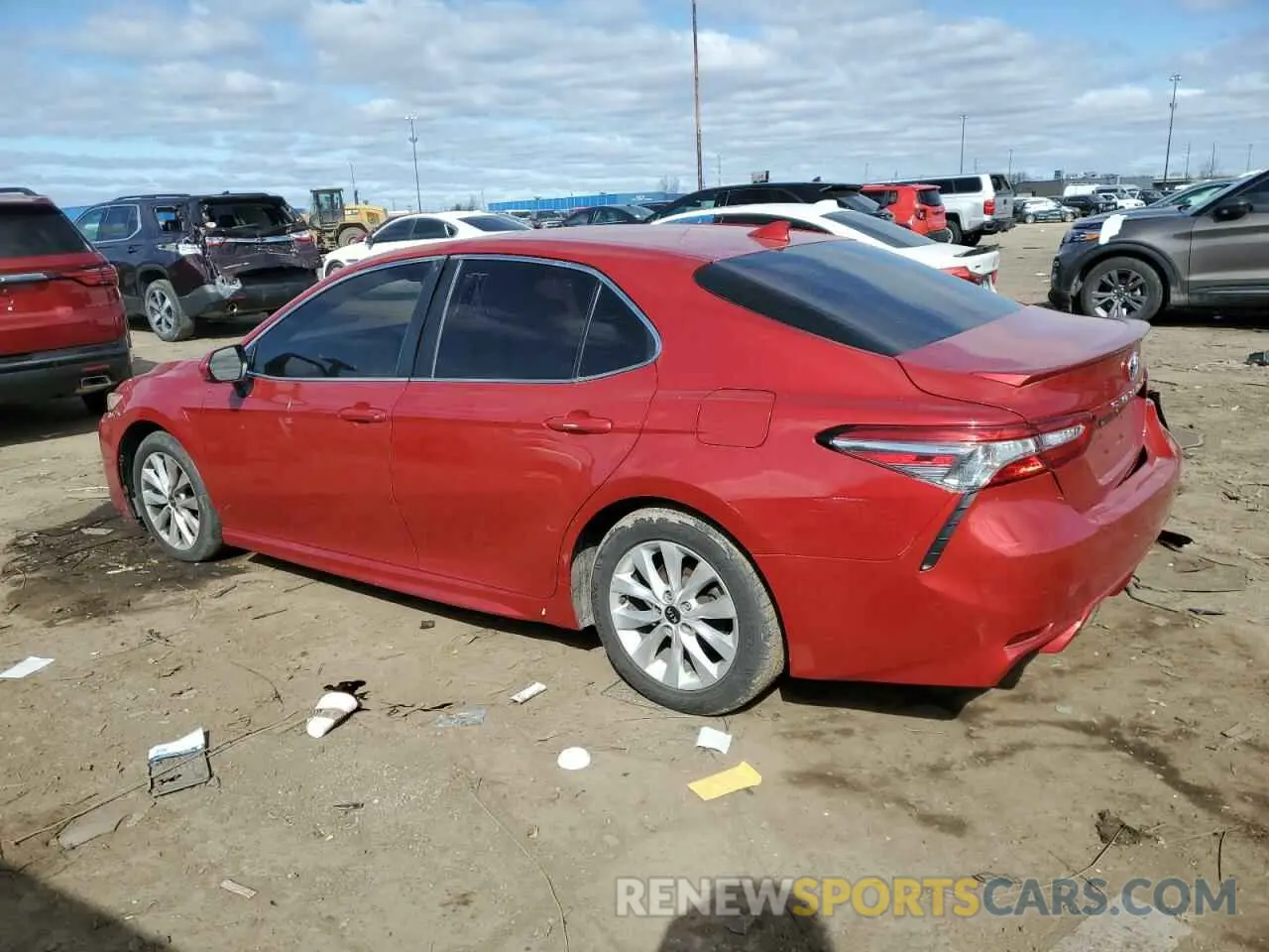 2 Photograph of a damaged car 4T1B11HK4KU288565 TOYOTA CAMRY 2019