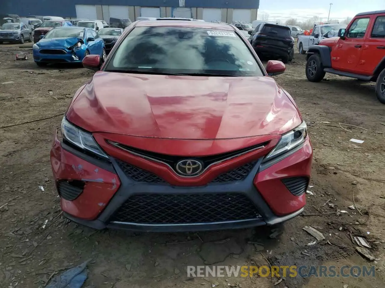 5 Photograph of a damaged car 4T1B11HK4KU288565 TOYOTA CAMRY 2019