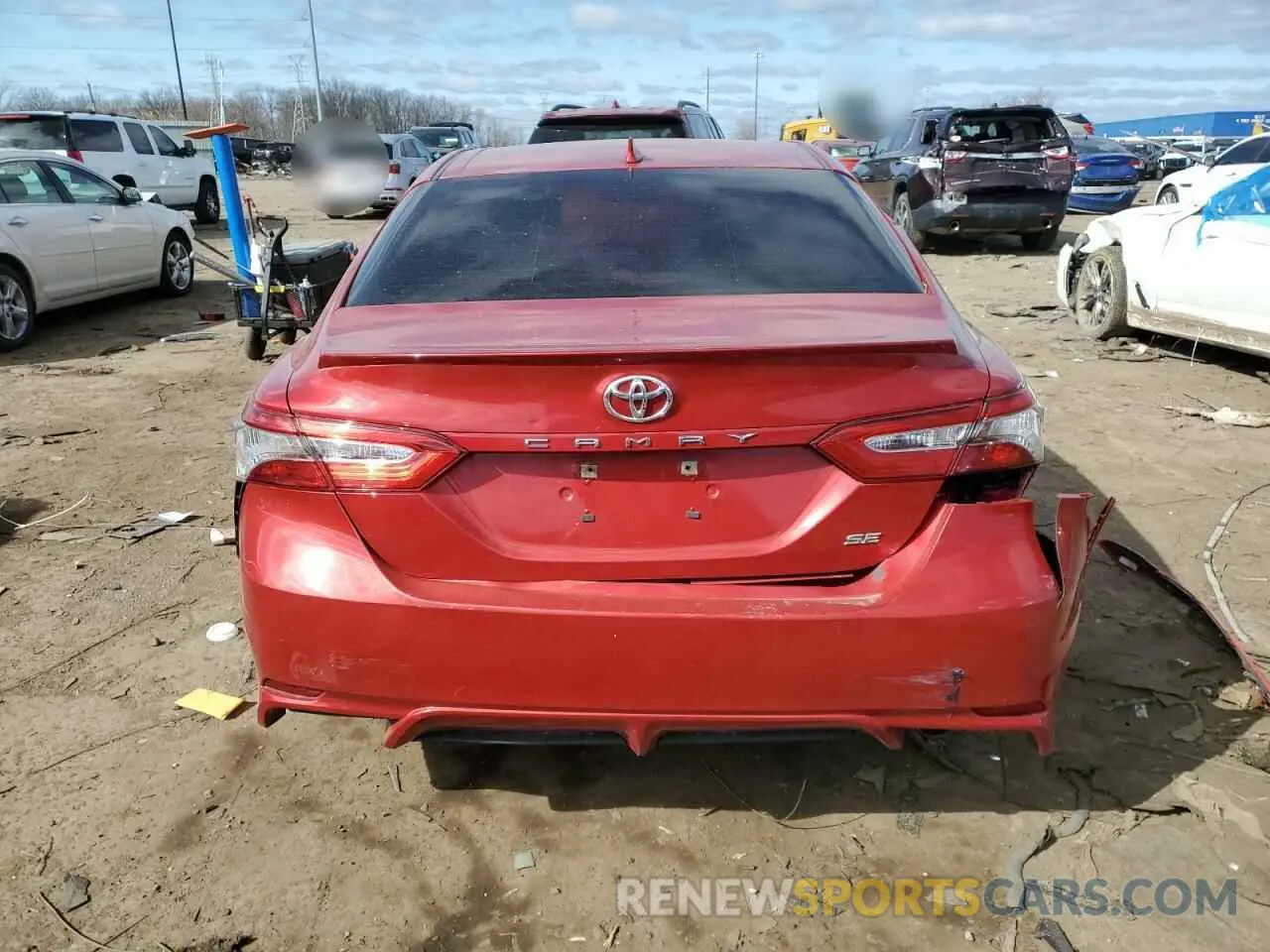6 Photograph of a damaged car 4T1B11HK4KU288565 TOYOTA CAMRY 2019