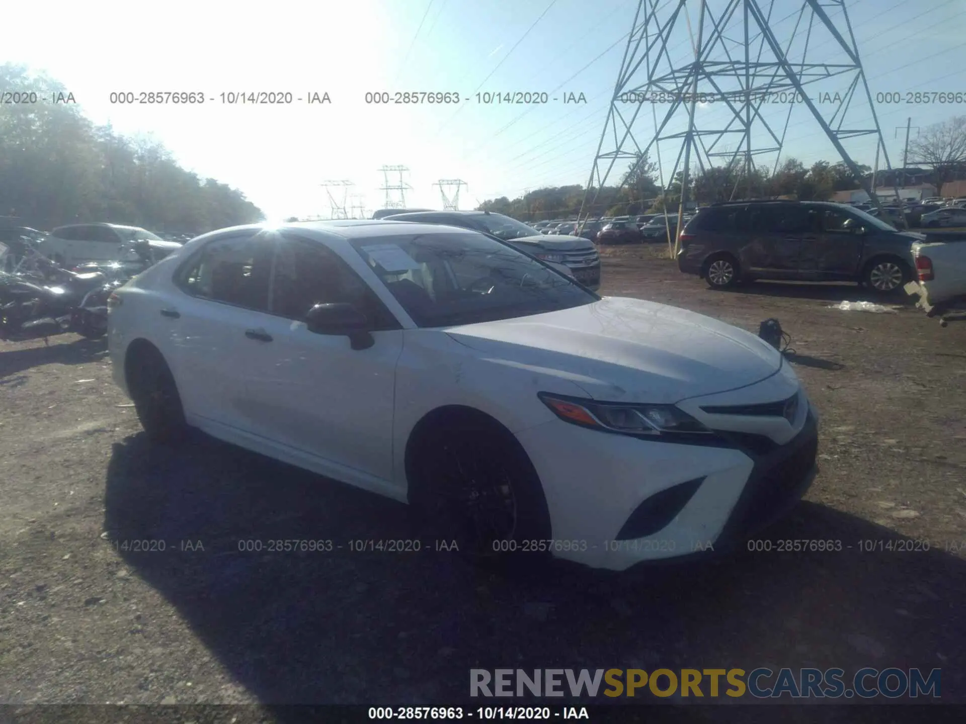 1 Photograph of a damaged car 4T1B11HK4KU291157 TOYOTA CAMRY 2019