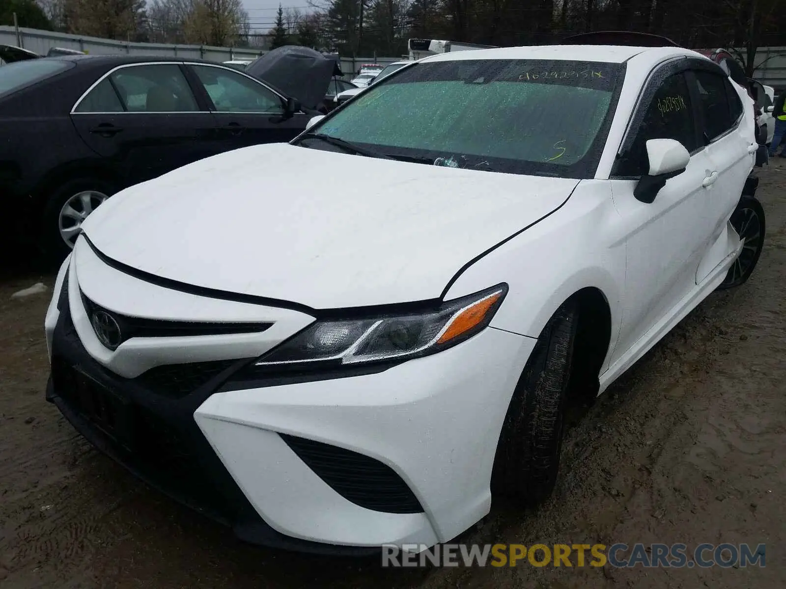 2 Photograph of a damaged car 4T1B11HK4KU713783 TOYOTA CAMRY 2019