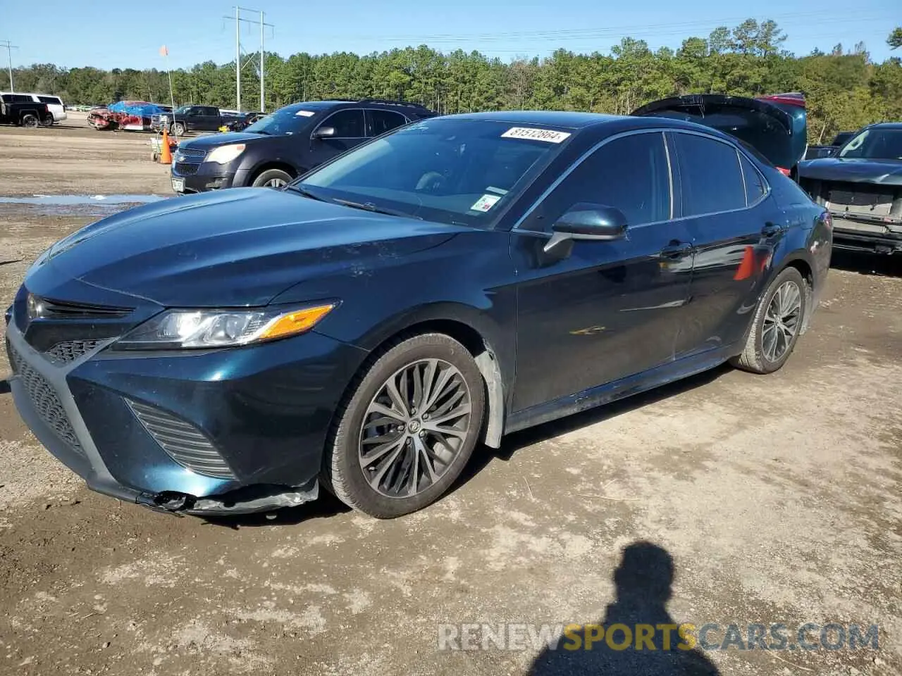1 Photograph of a damaged car 4T1B11HK4KU721088 TOYOTA CAMRY 2019