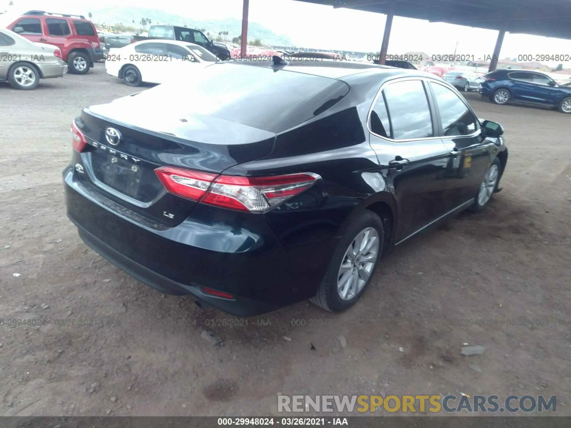 4 Photograph of a damaged car 4T1B11HK4KU722659 TOYOTA CAMRY 2019
