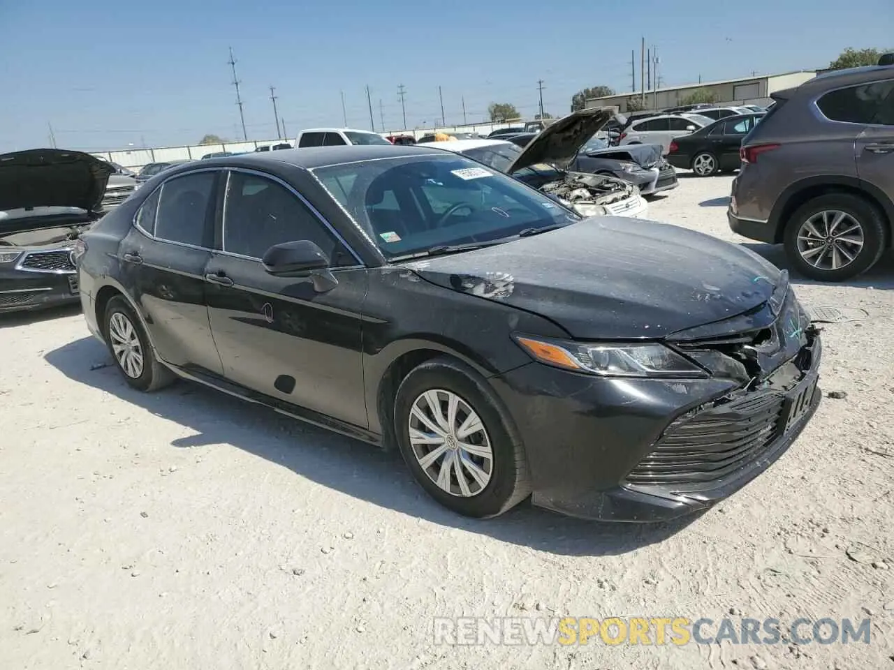 4 Photograph of a damaged car 4T1B11HK4KU723374 TOYOTA CAMRY 2019