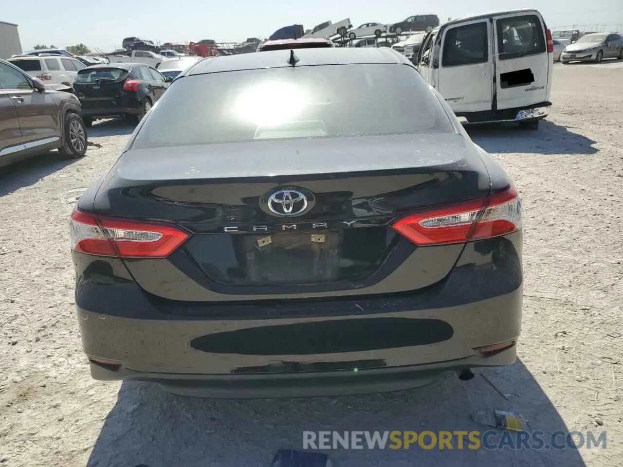 6 Photograph of a damaged car 4T1B11HK4KU723374 TOYOTA CAMRY 2019