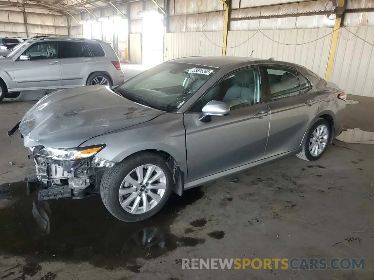 1 Photograph of a damaged car 4T1B11HK4KU723813 TOYOTA CAMRY 2019