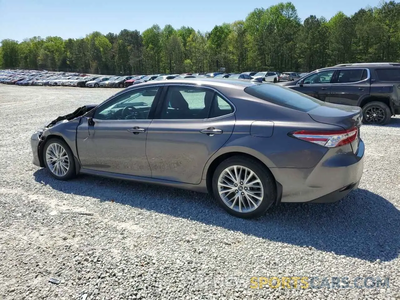 2 Photograph of a damaged car 4T1B11HK4KU725979 TOYOTA CAMRY 2019