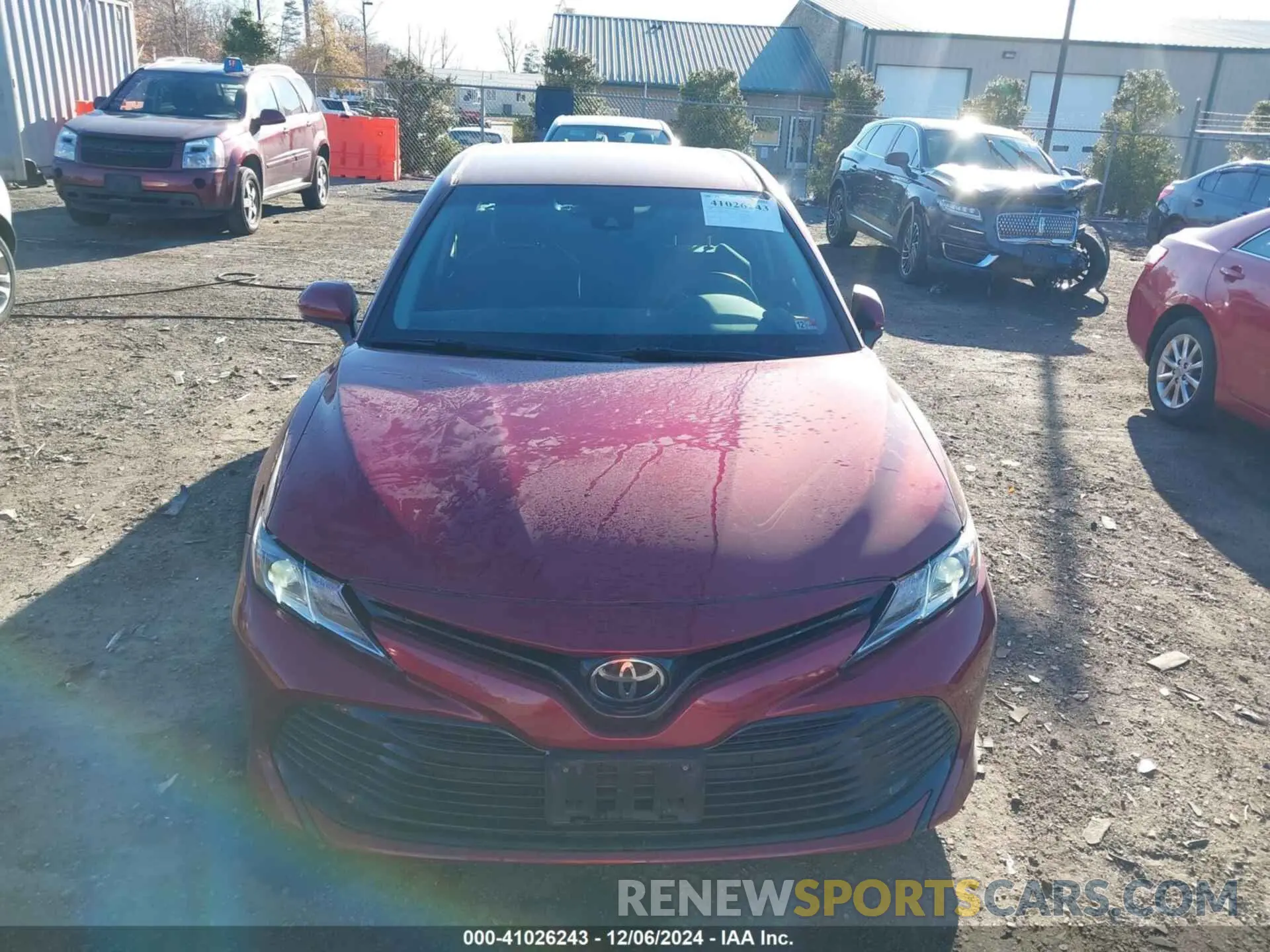 12 Photograph of a damaged car 4T1B11HK4KU732804 TOYOTA CAMRY 2019