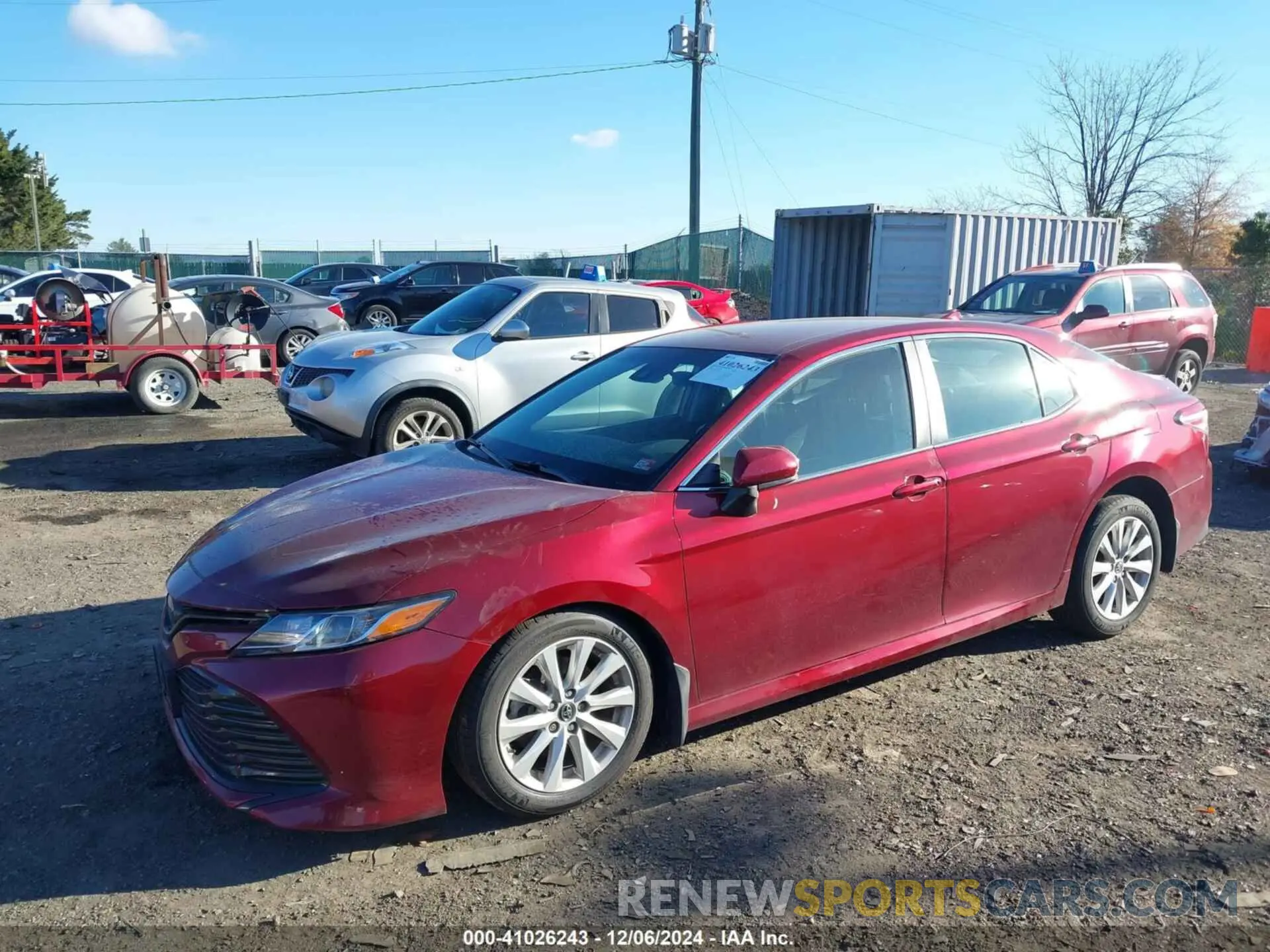 2 Photograph of a damaged car 4T1B11HK4KU732804 TOYOTA CAMRY 2019