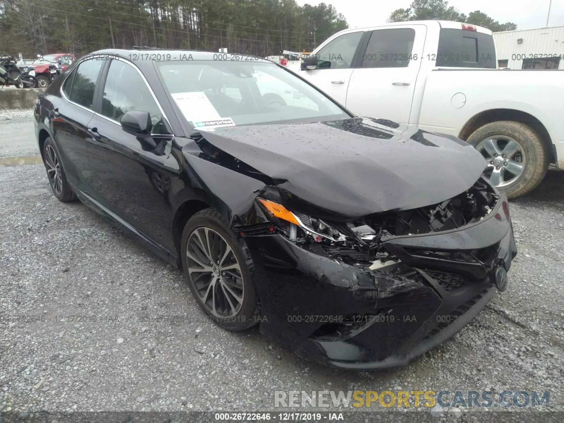 1 Photograph of a damaged car 4T1B11HK4KU740644 TOYOTA CAMRY 2019