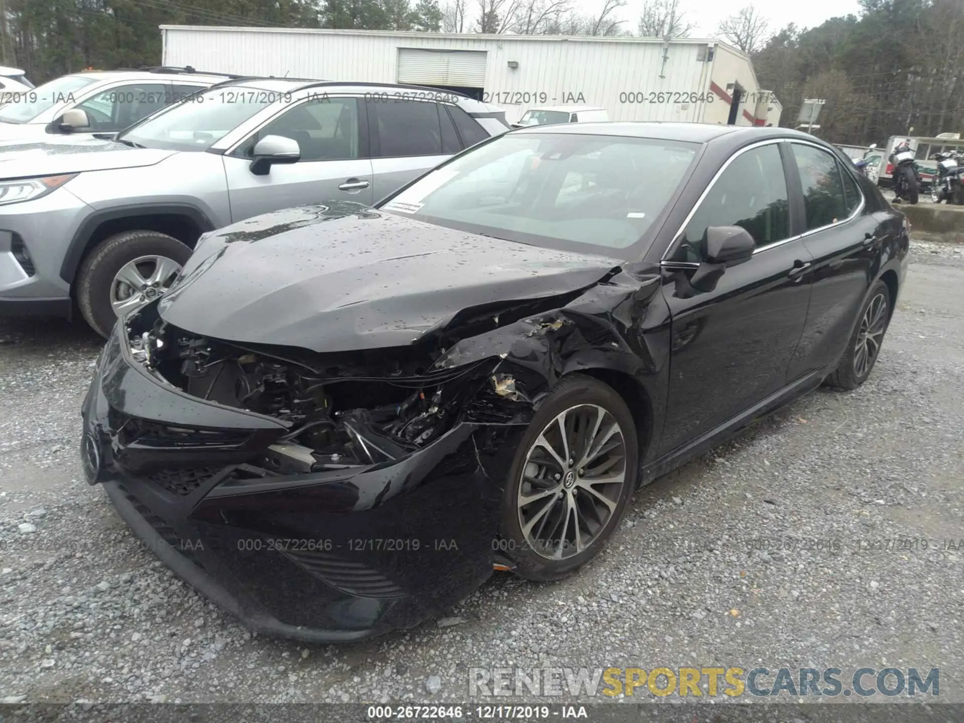 2 Photograph of a damaged car 4T1B11HK4KU740644 TOYOTA CAMRY 2019
