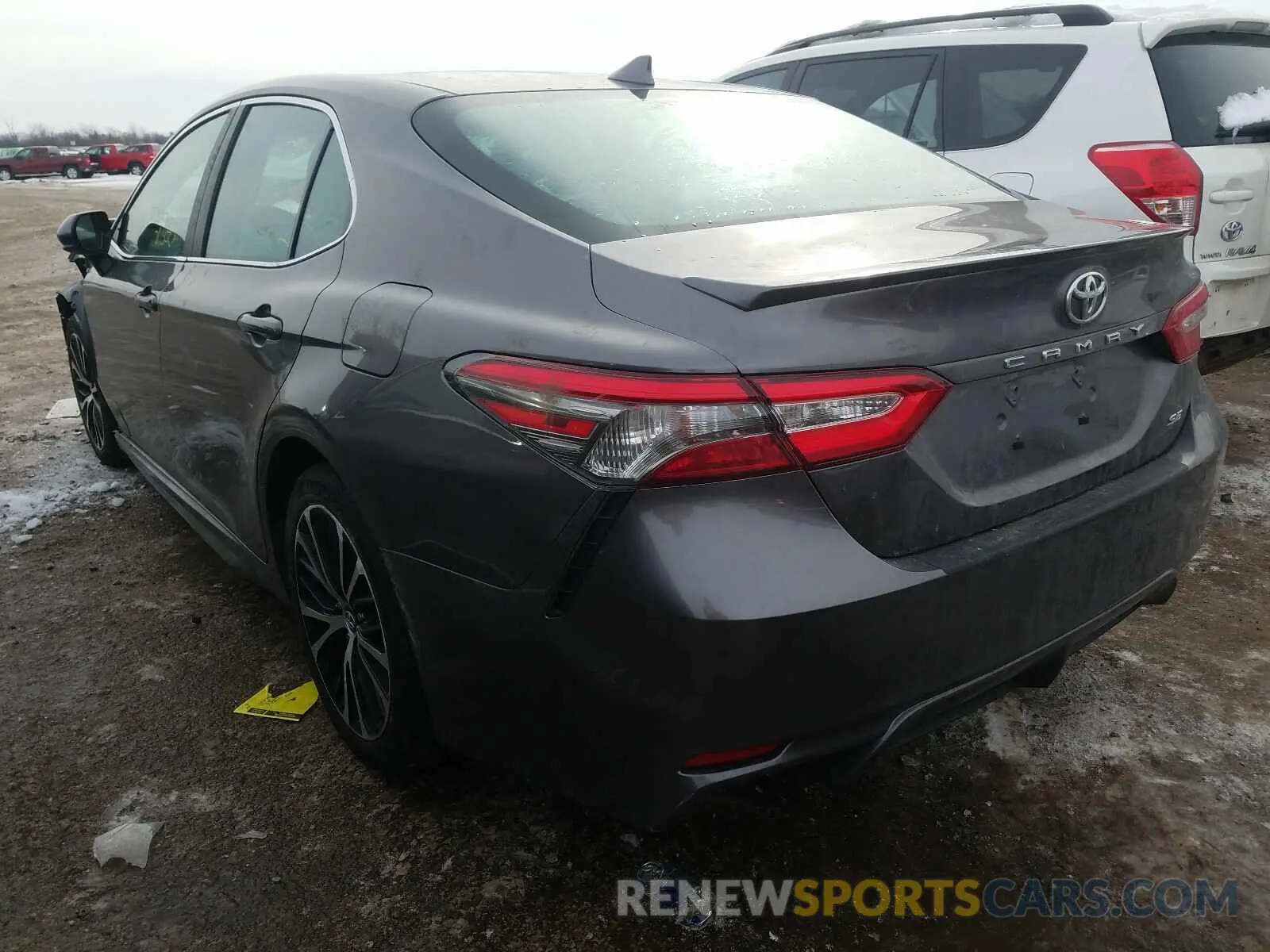 3 Photograph of a damaged car 4T1B11HK4KU743608 TOYOTA CAMRY 2019