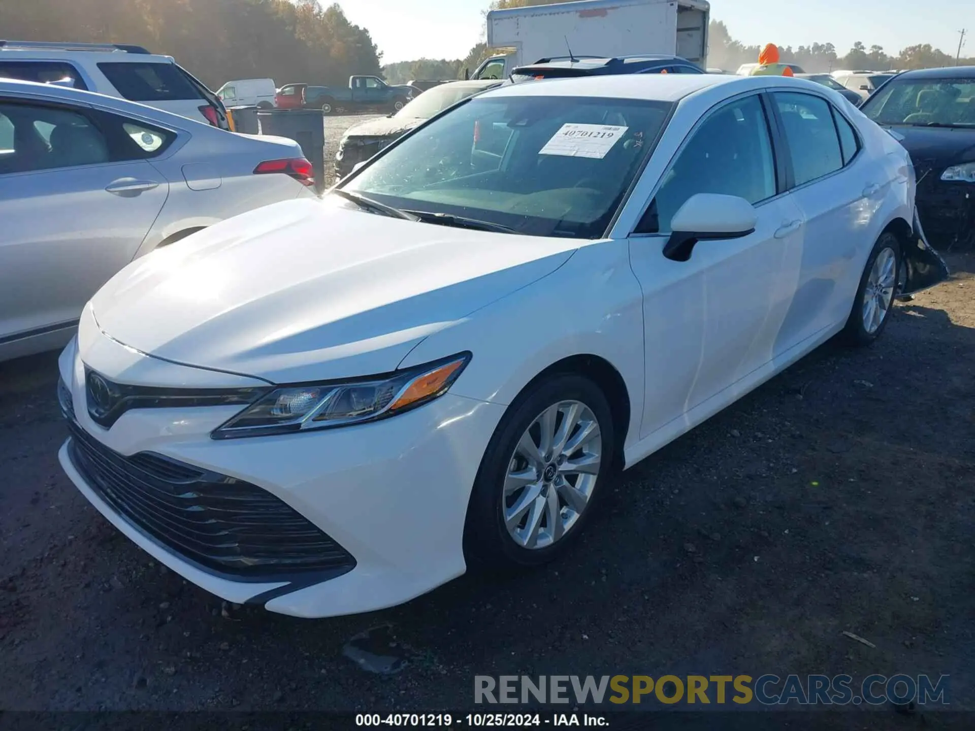 2 Photograph of a damaged car 4T1B11HK4KU744614 TOYOTA CAMRY 2019