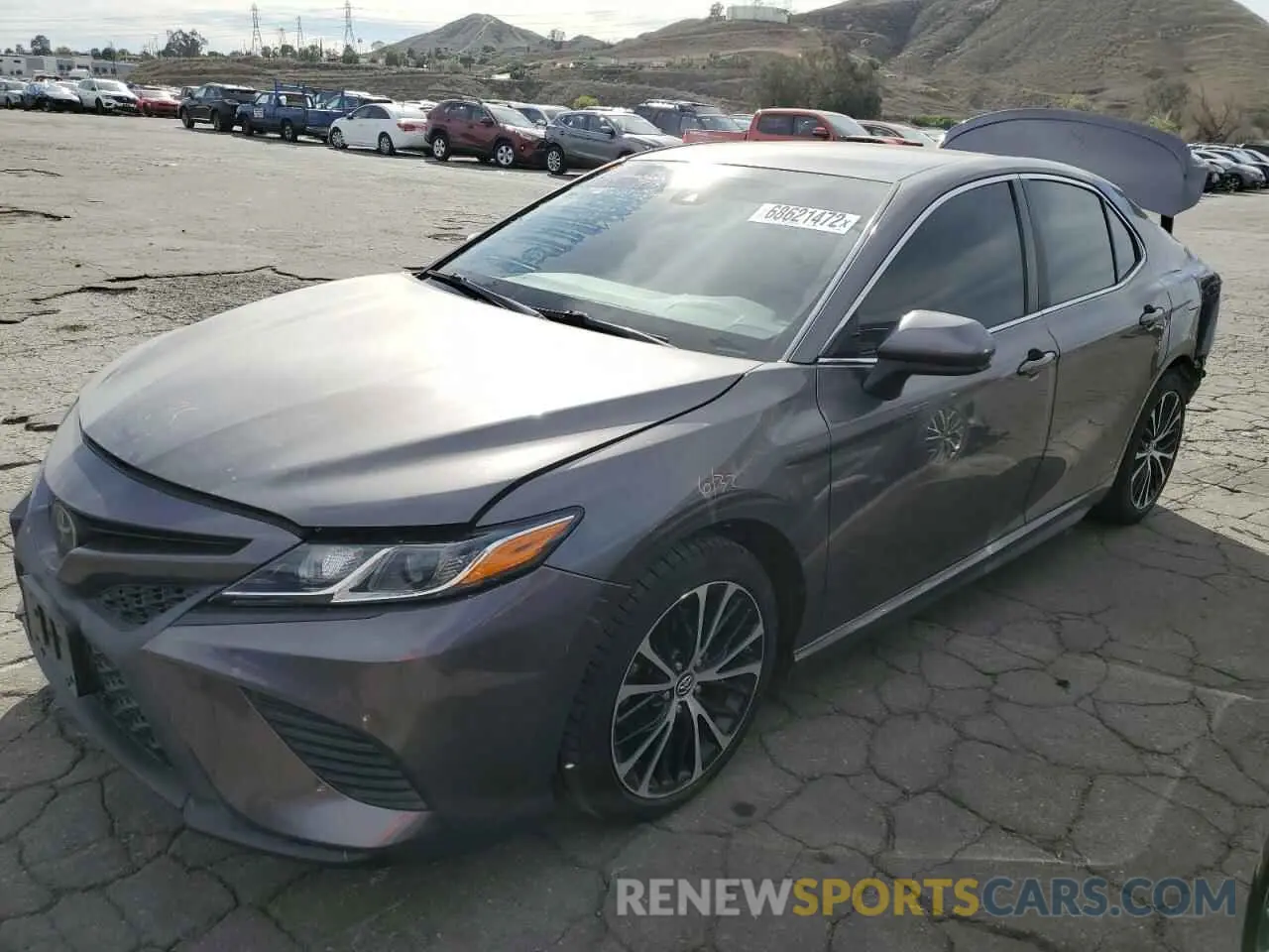 1 Photograph of a damaged car 4T1B11HK4KU745018 TOYOTA CAMRY 2019