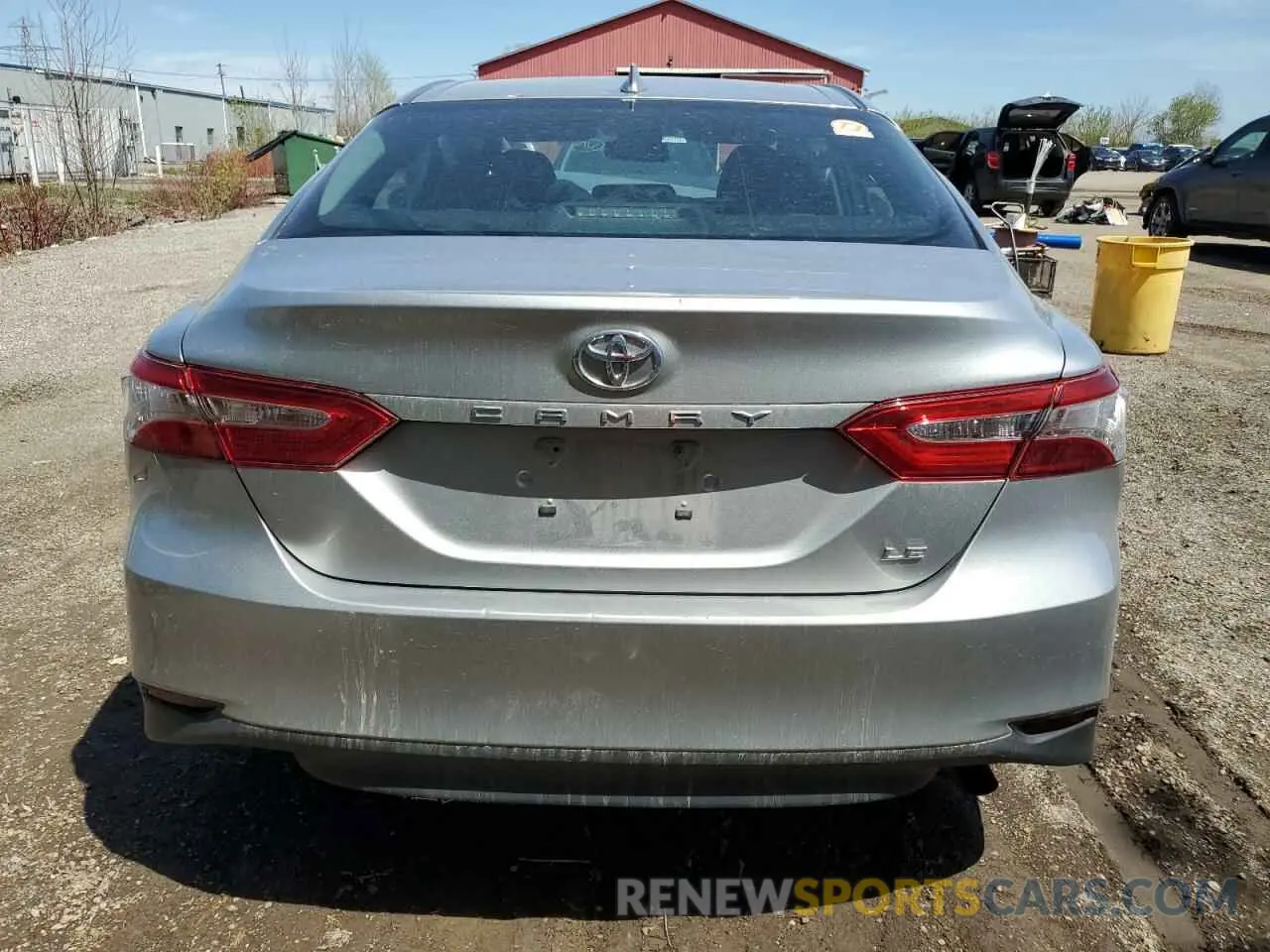 6 Фотография поврежденного автомобиля 4T1B11HK4KU748971 TOYOTA CAMRY 2019
