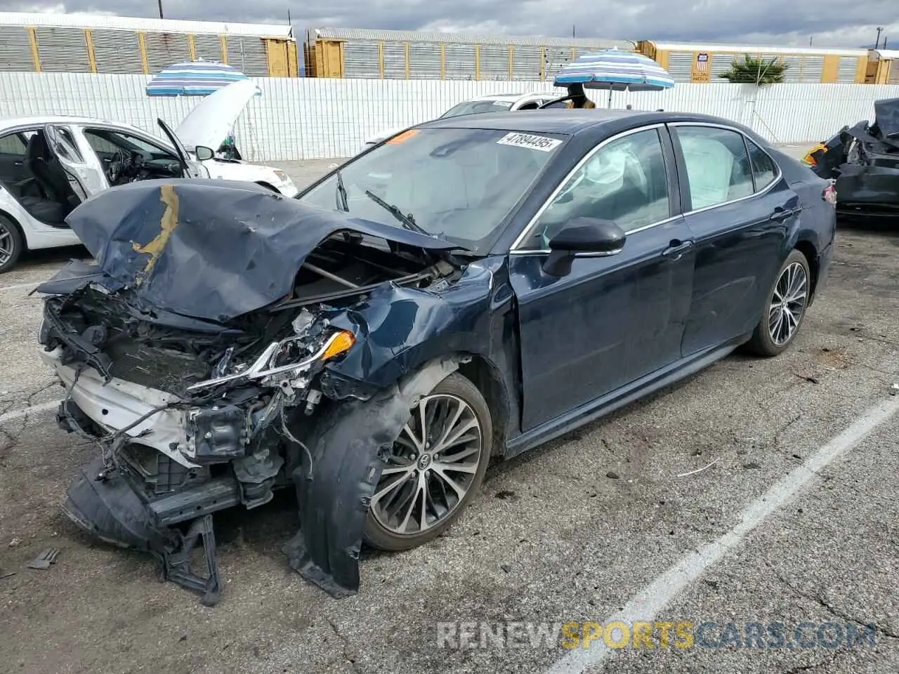 1 Photograph of a damaged car 4T1B11HK4KU751062 TOYOTA CAMRY 2019