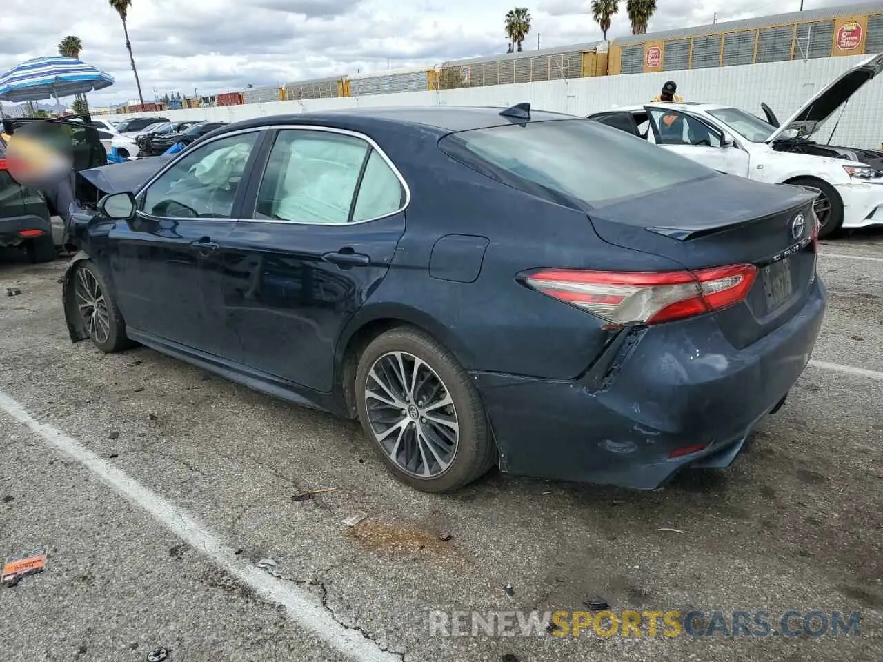 2 Photograph of a damaged car 4T1B11HK4KU751062 TOYOTA CAMRY 2019