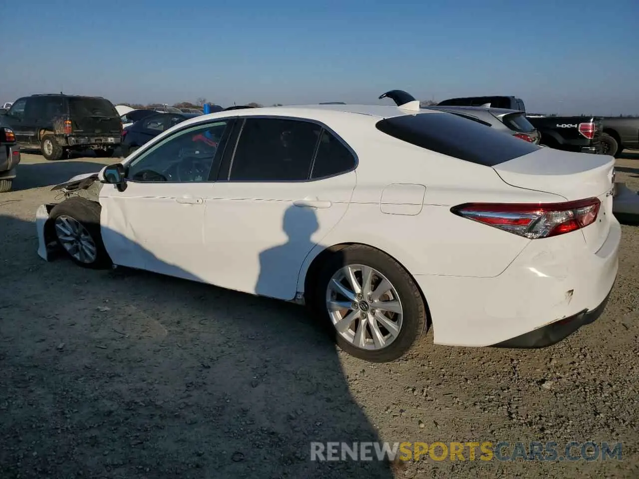 2 Photograph of a damaged car 4T1B11HK4KU751613 TOYOTA CAMRY 2019