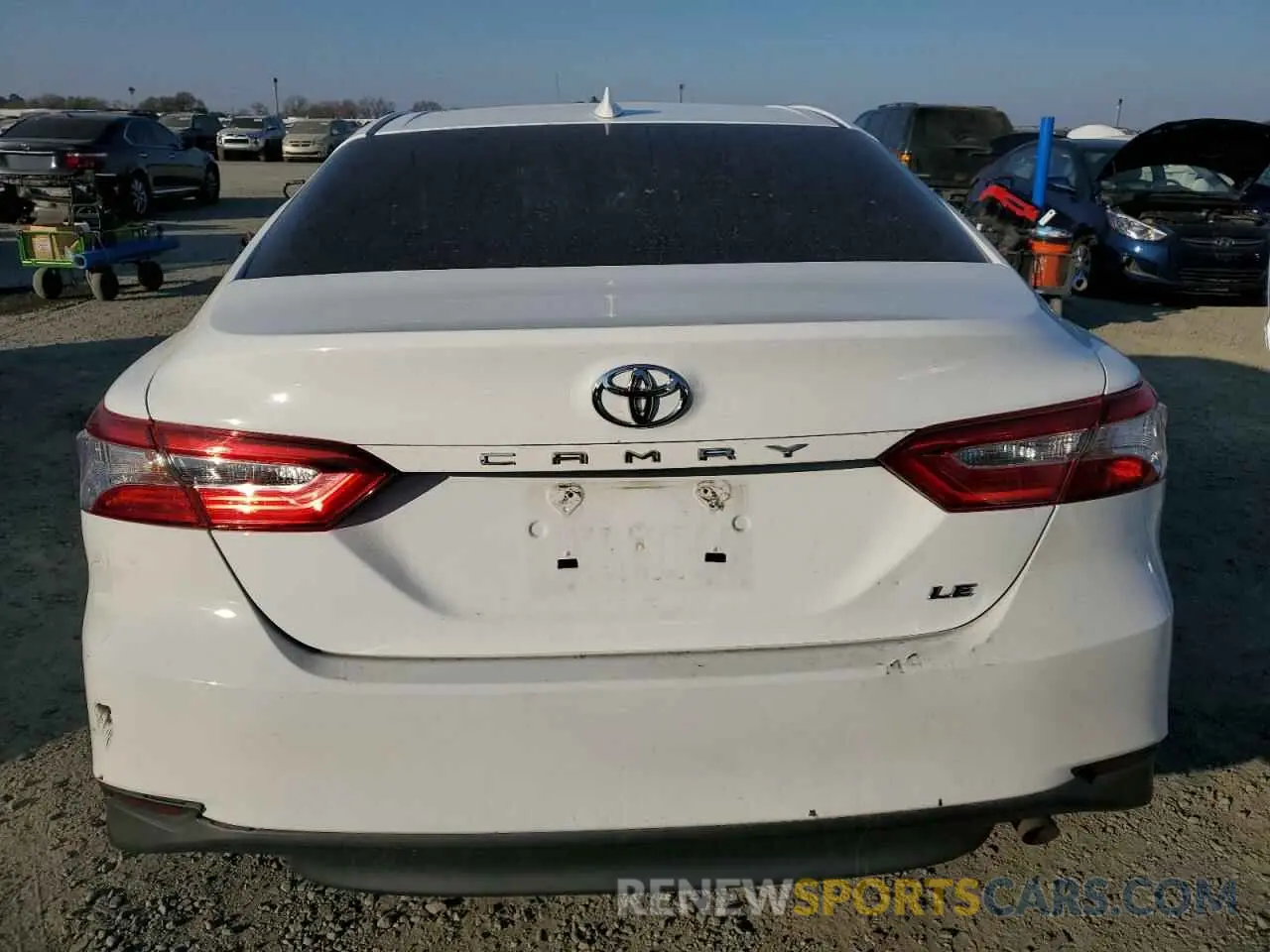 6 Photograph of a damaged car 4T1B11HK4KU751613 TOYOTA CAMRY 2019