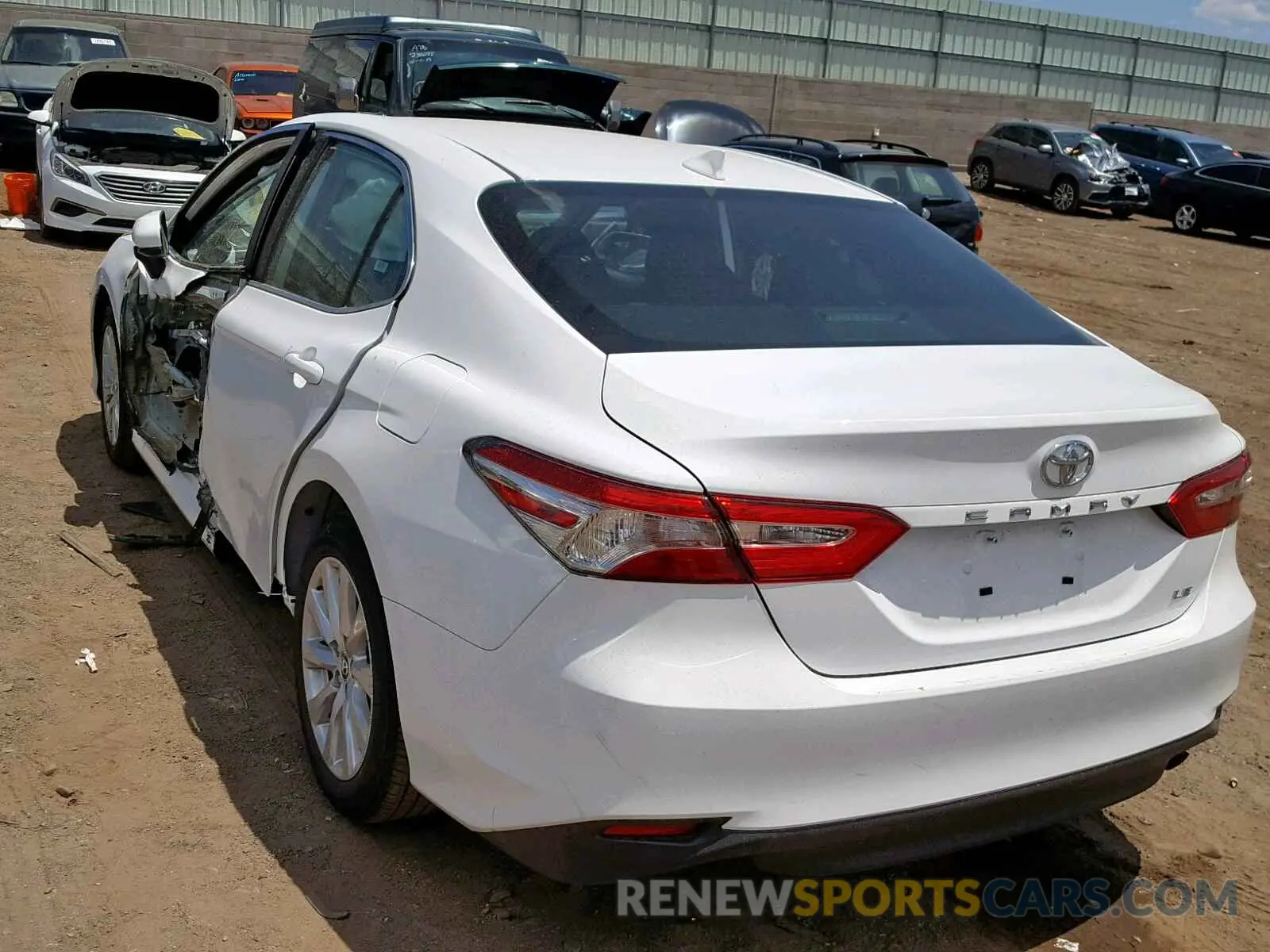 3 Photograph of a damaged car 4T1B11HK4KU769237 TOYOTA CAMRY 2019