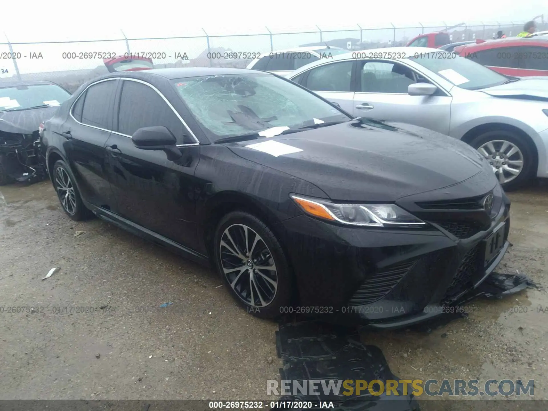 1 Photograph of a damaged car 4T1B11HK4KU793697 TOYOTA CAMRY 2019