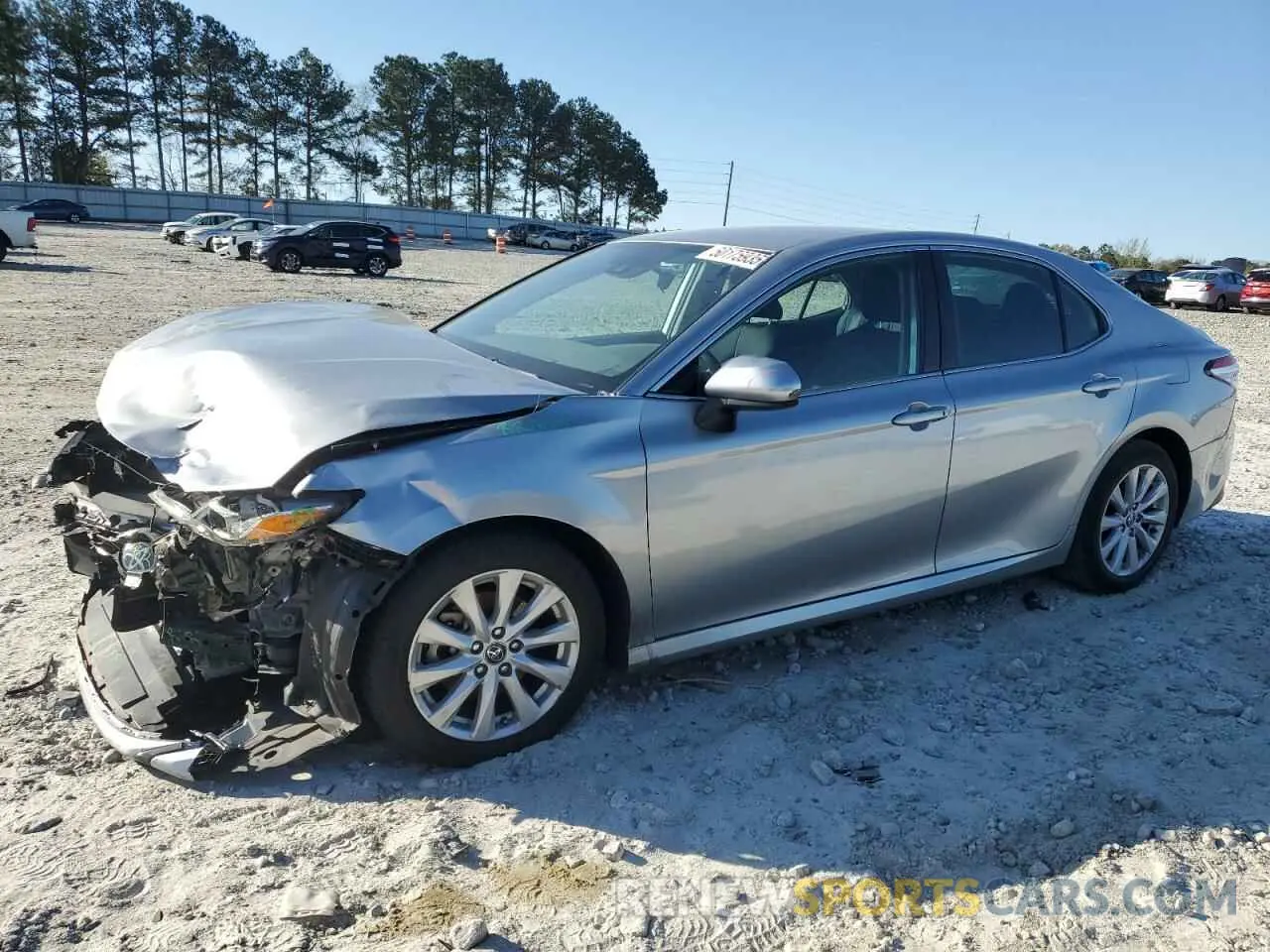 1 Photograph of a damaged car 4T1B11HK4KU798852 TOYOTA CAMRY 2019