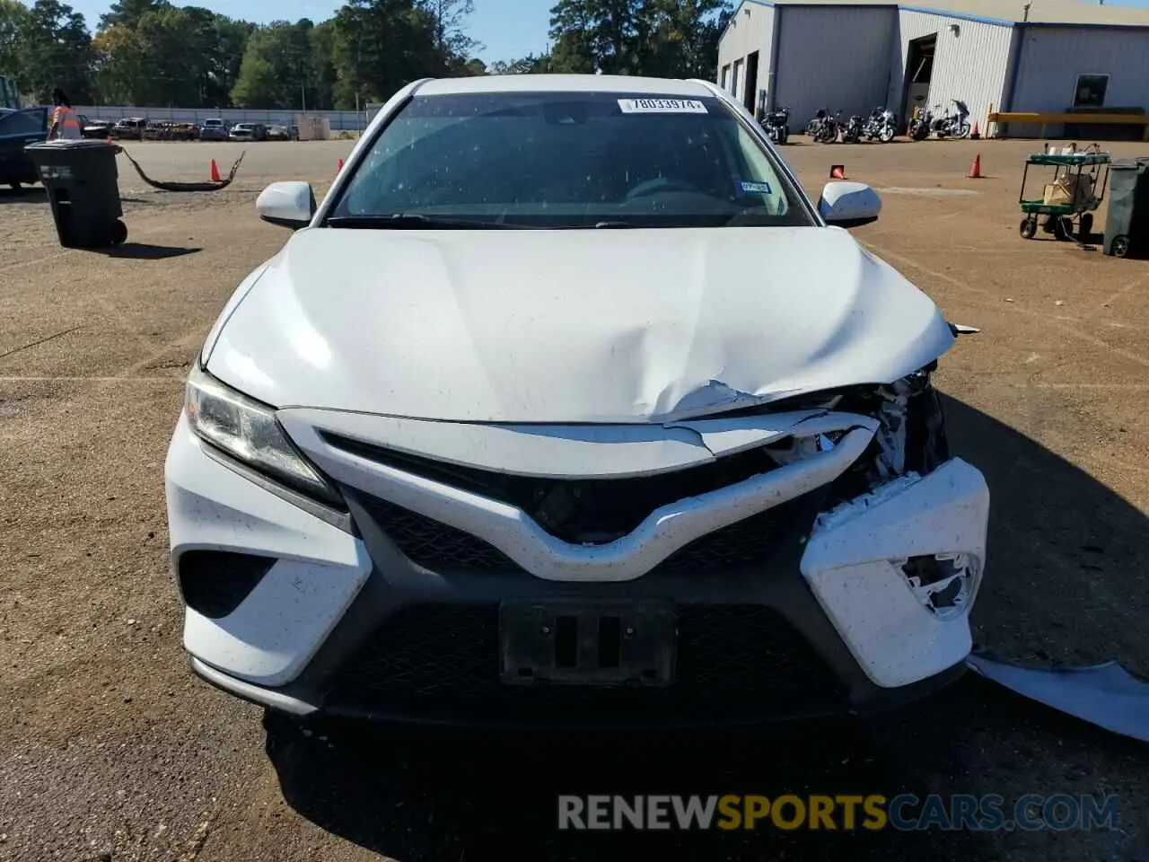 5 Photograph of a damaged car 4T1B11HK4KU806593 TOYOTA CAMRY 2019