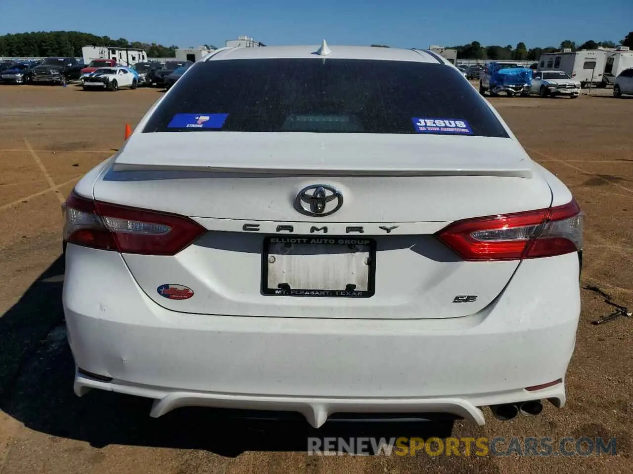 6 Photograph of a damaged car 4T1B11HK4KU806593 TOYOTA CAMRY 2019