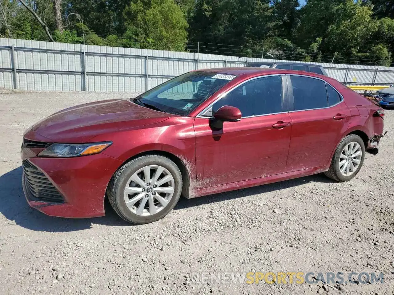 1 Photograph of a damaged car 4T1B11HK4KU808070 TOYOTA CAMRY 2019