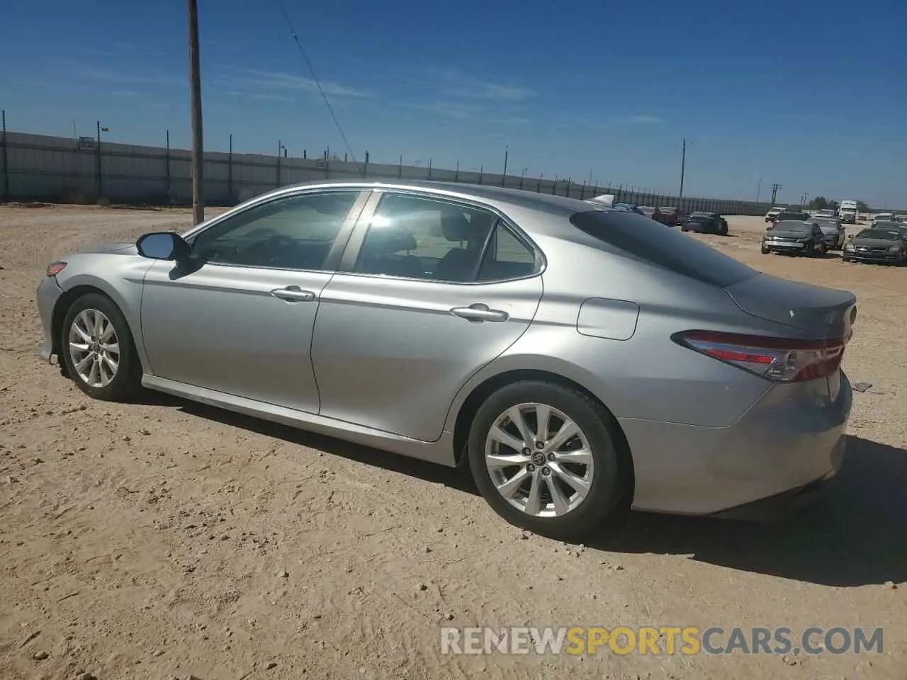 2 Photograph of a damaged car 4T1B11HK4KU826021 TOYOTA CAMRY 2019