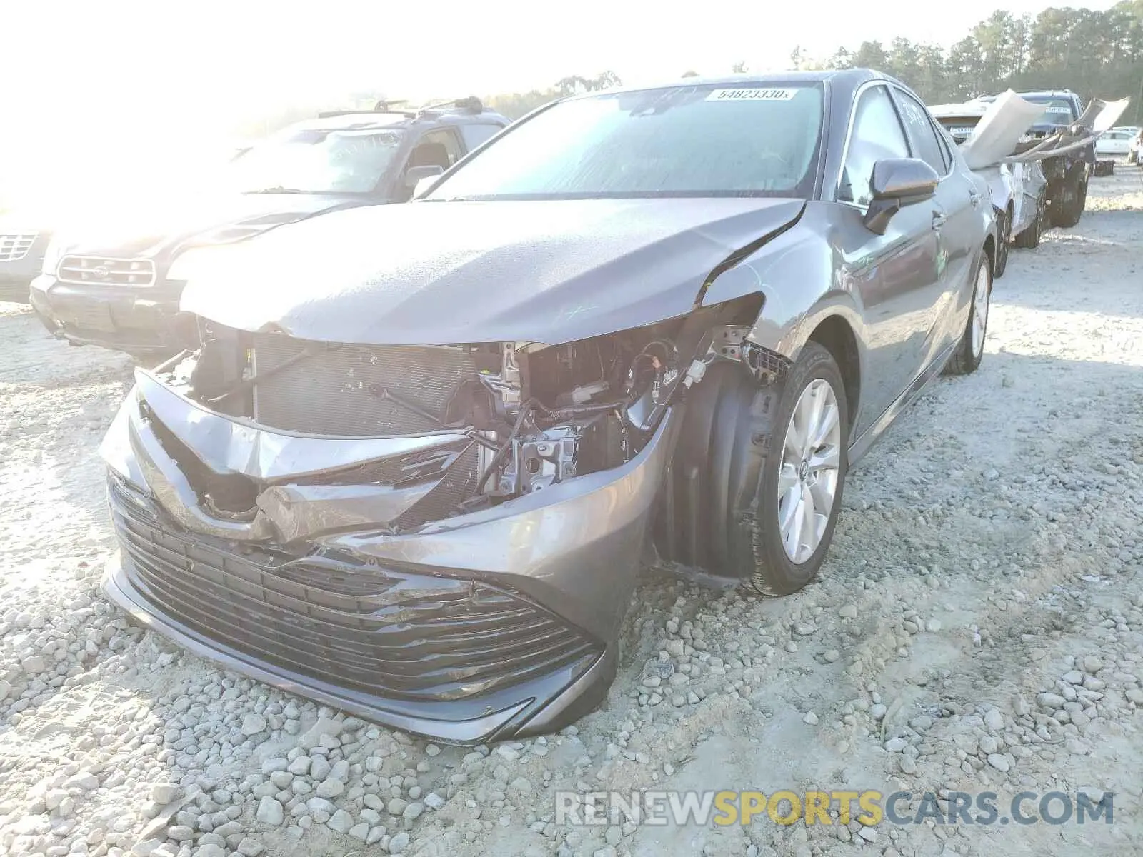 2 Photograph of a damaged car 4T1B11HK4KU826584 TOYOTA CAMRY 2019