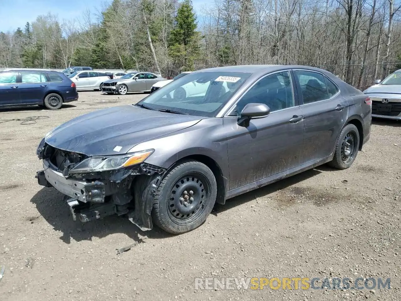 1 Photograph of a damaged car 4T1B11HK4KU845460 TOYOTA CAMRY 2019