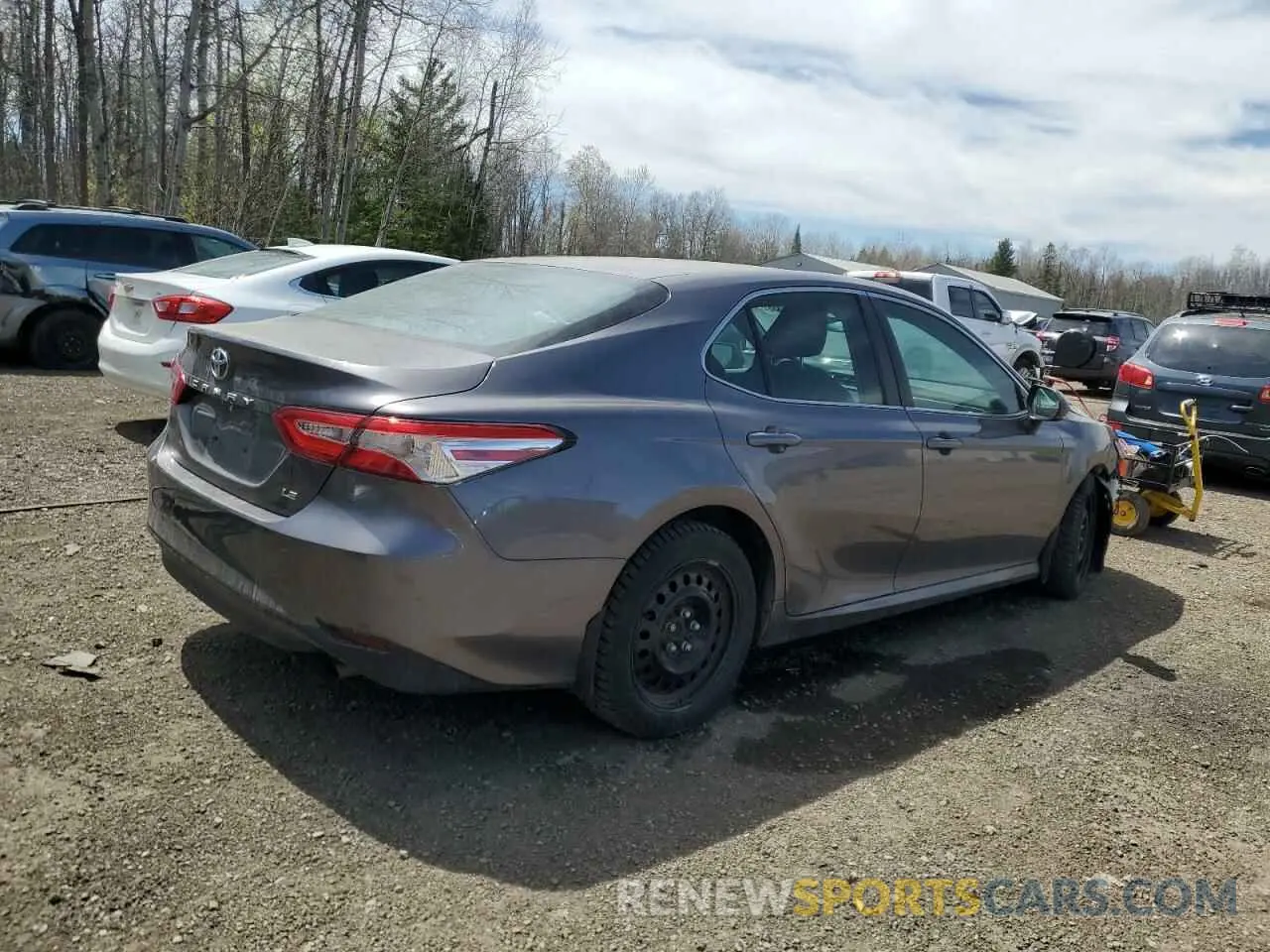 3 Photograph of a damaged car 4T1B11HK4KU845460 TOYOTA CAMRY 2019