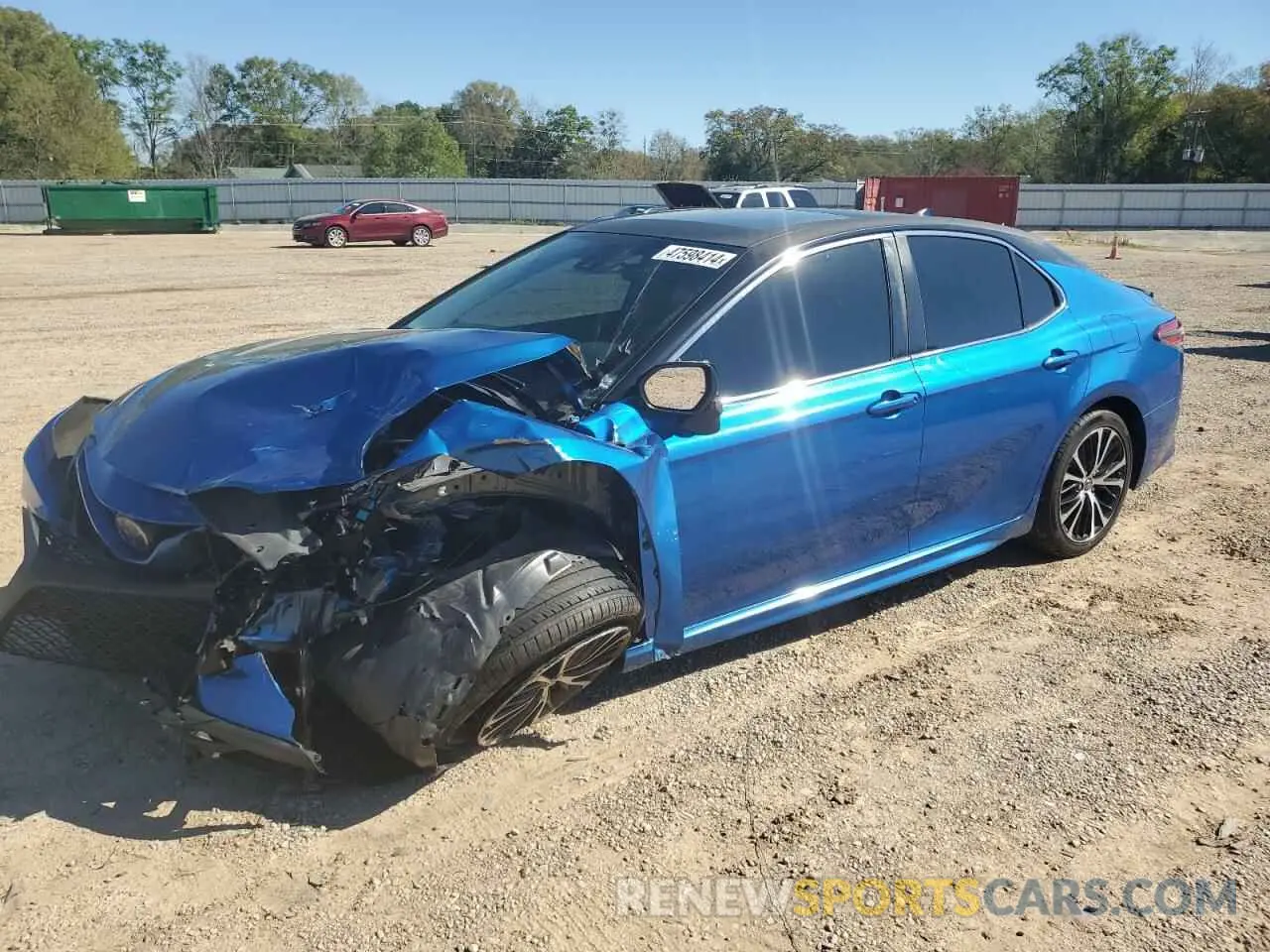 1 Photograph of a damaged car 4T1B11HK5KU160139 TOYOTA CAMRY 2019