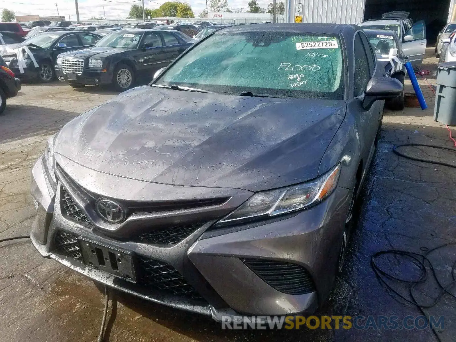 2 Photograph of a damaged car 4T1B11HK5KU161713 TOYOTA CAMRY 2019
