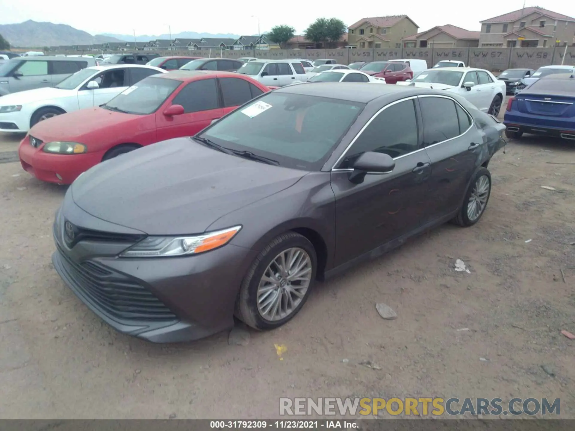2 Photograph of a damaged car 4T1B11HK5KU162327 TOYOTA CAMRY 2019