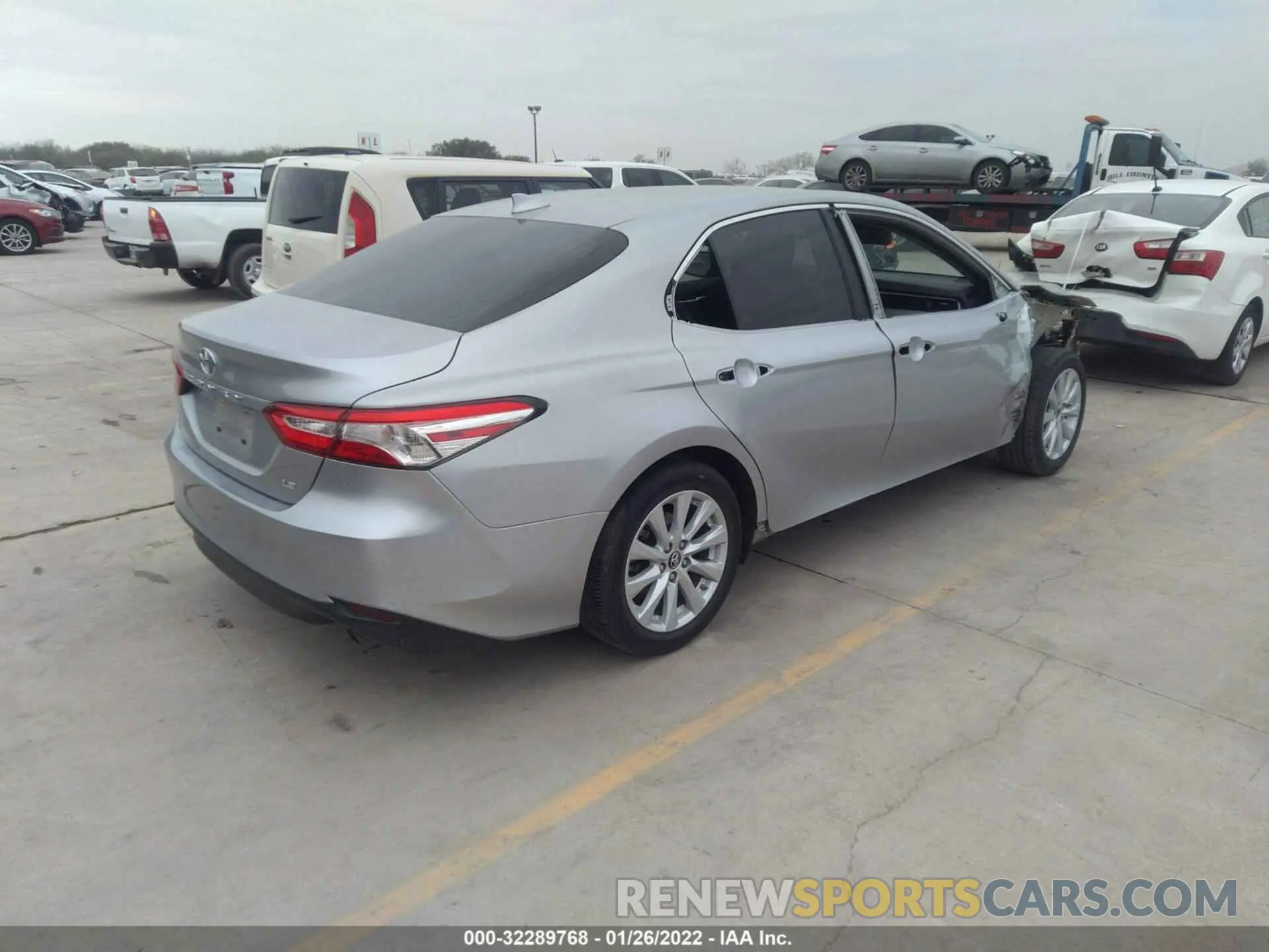4 Photograph of a damaged car 4T1B11HK5KU165972 TOYOTA CAMRY 2019