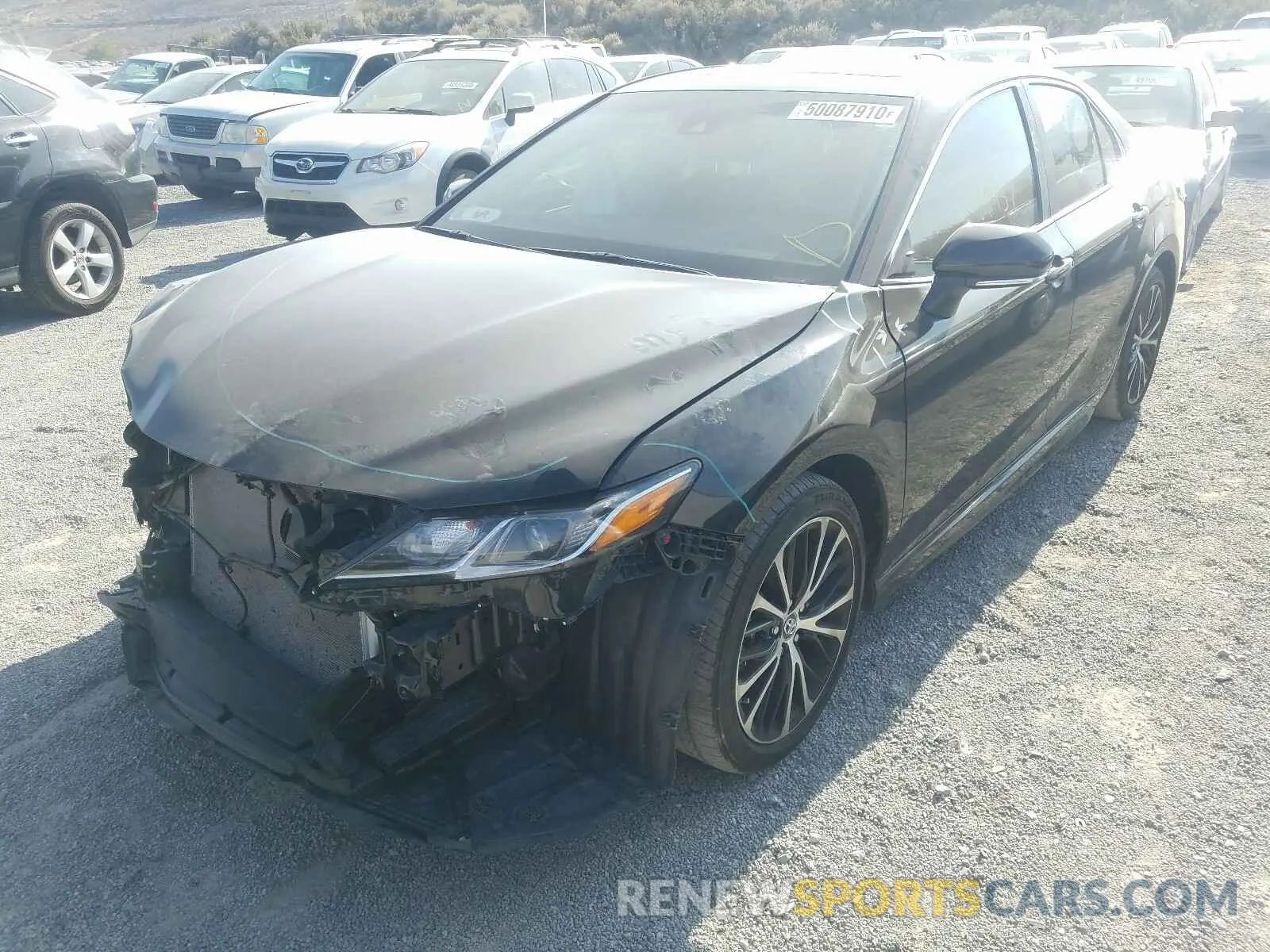 2 Photograph of a damaged car 4T1B11HK5KU167611 TOYOTA CAMRY 2019