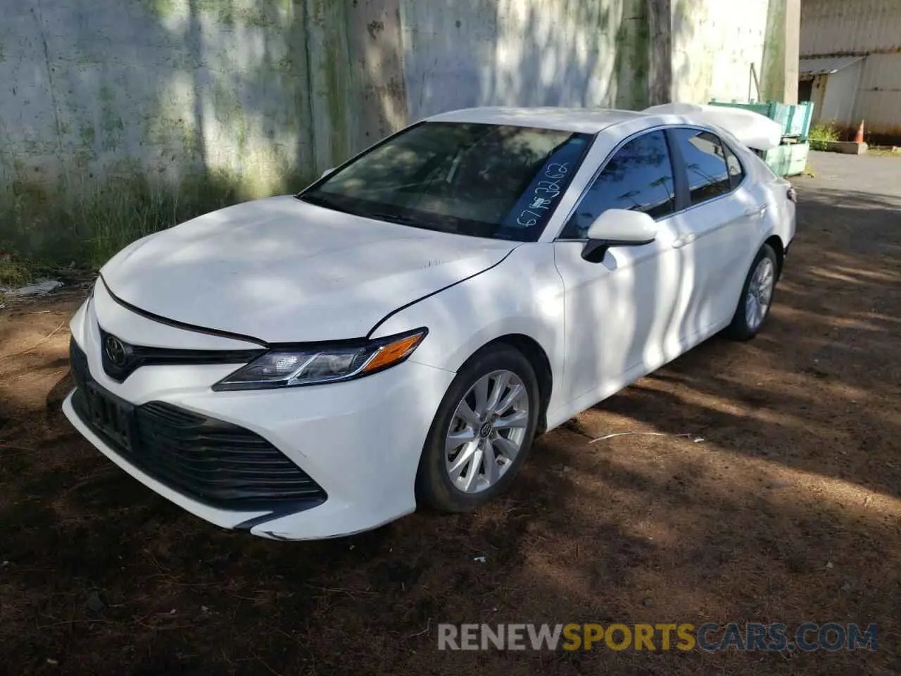 1 Photograph of a damaged car 4T1B11HK5KU171562 TOYOTA CAMRY 2019