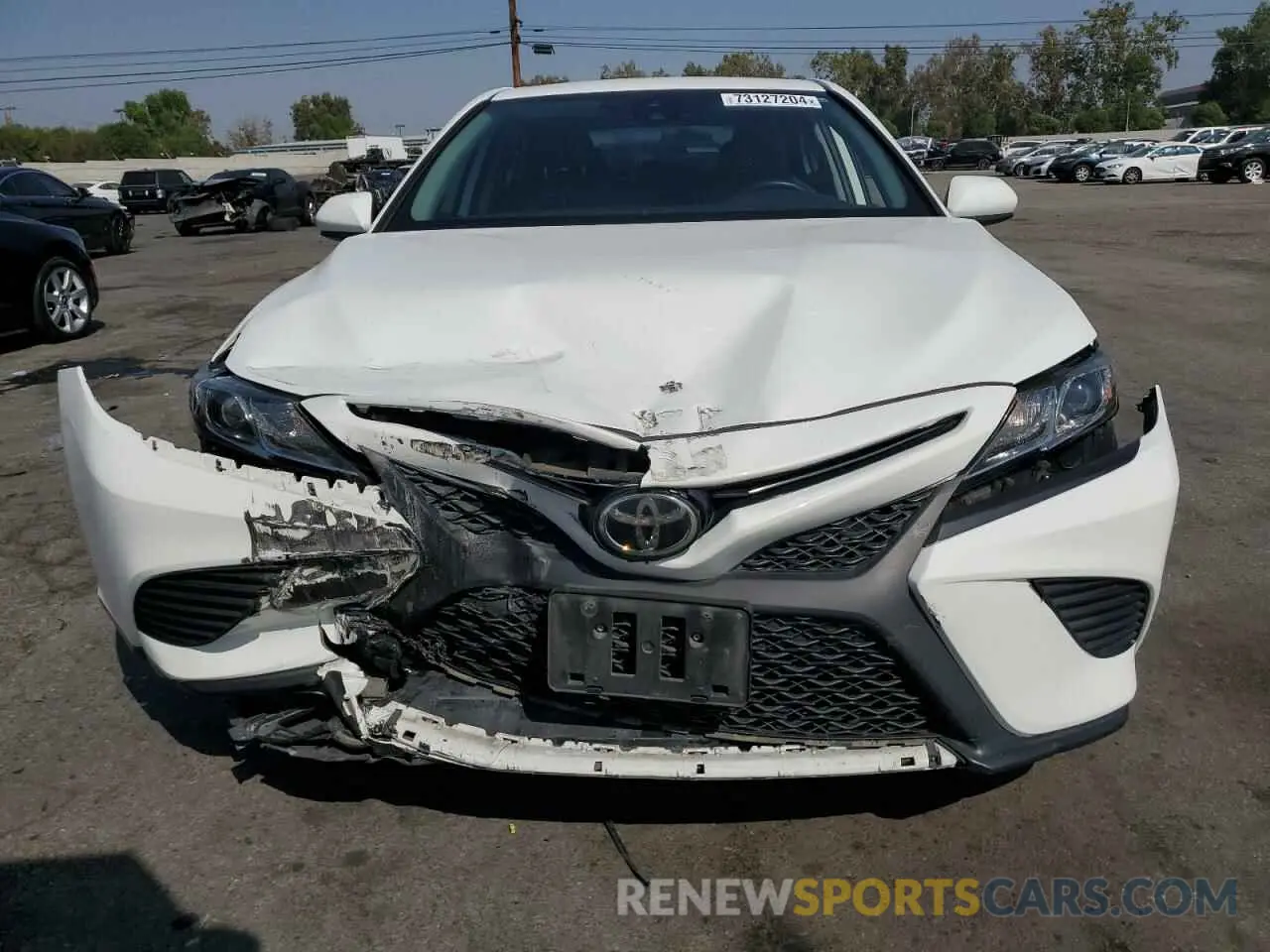5 Photograph of a damaged car 4T1B11HK5KU186109 TOYOTA CAMRY 2019