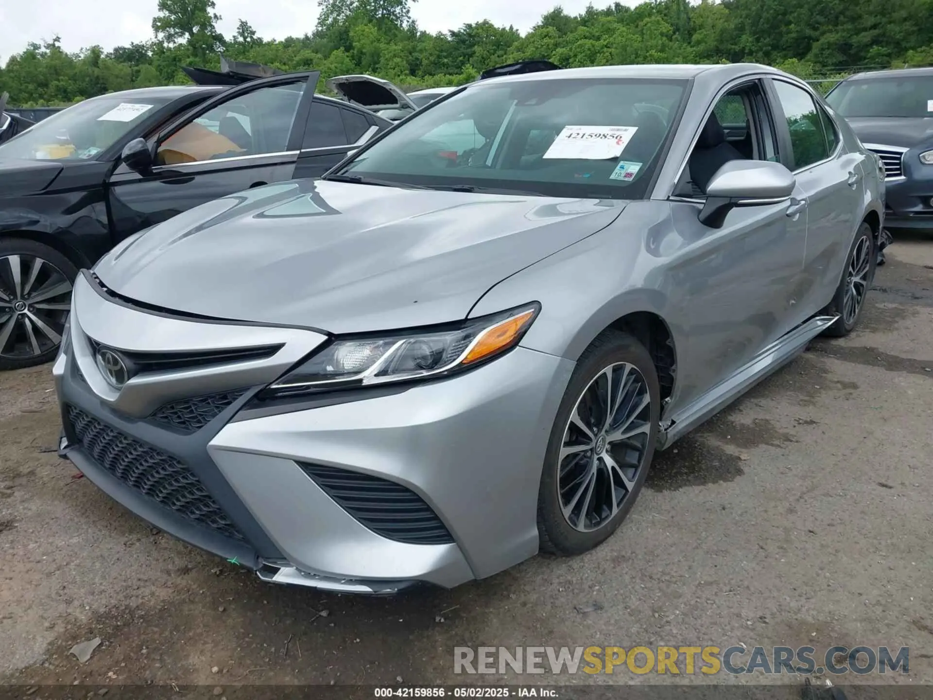 2 Photograph of a damaged car 4T1B11HK5KU186126 TOYOTA CAMRY 2019