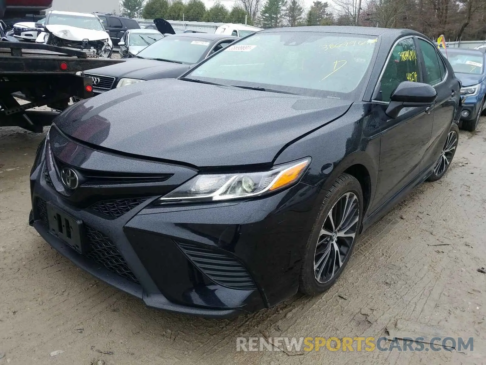 2 Photograph of a damaged car 4T1B11HK5KU190449 TOYOTA CAMRY 2019