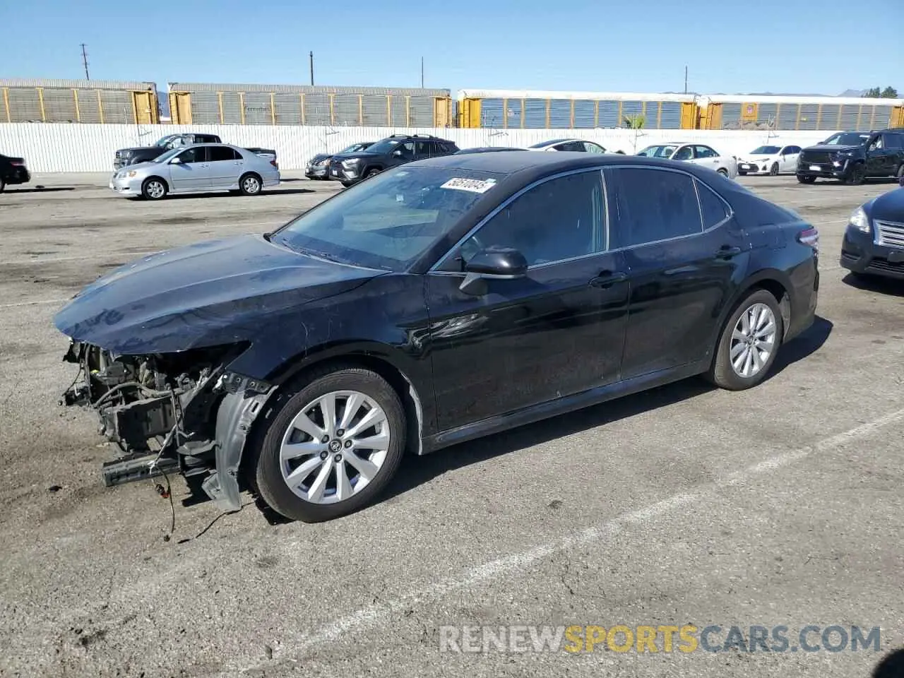 1 Photograph of a damaged car 4T1B11HK5KU204138 TOYOTA CAMRY 2019