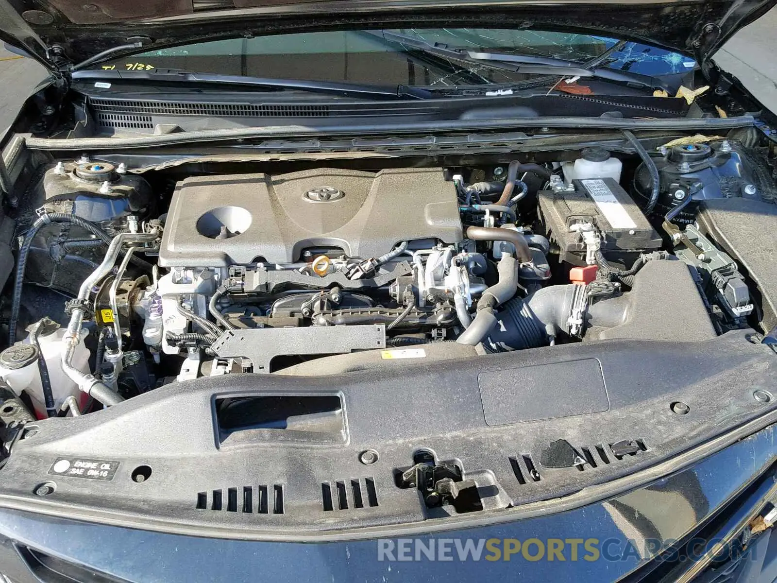 7 Photograph of a damaged car 4T1B11HK5KU205127 TOYOTA CAMRY 2019