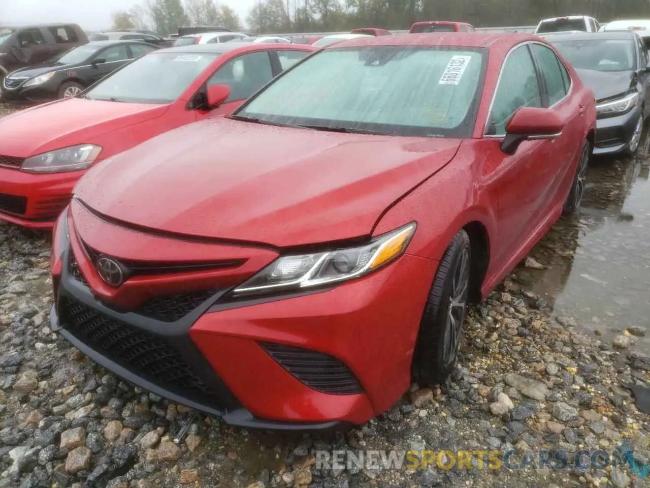 2 Photograph of a damaged car 4T1B11HK5KU216046 TOYOTA CAMRY 2019